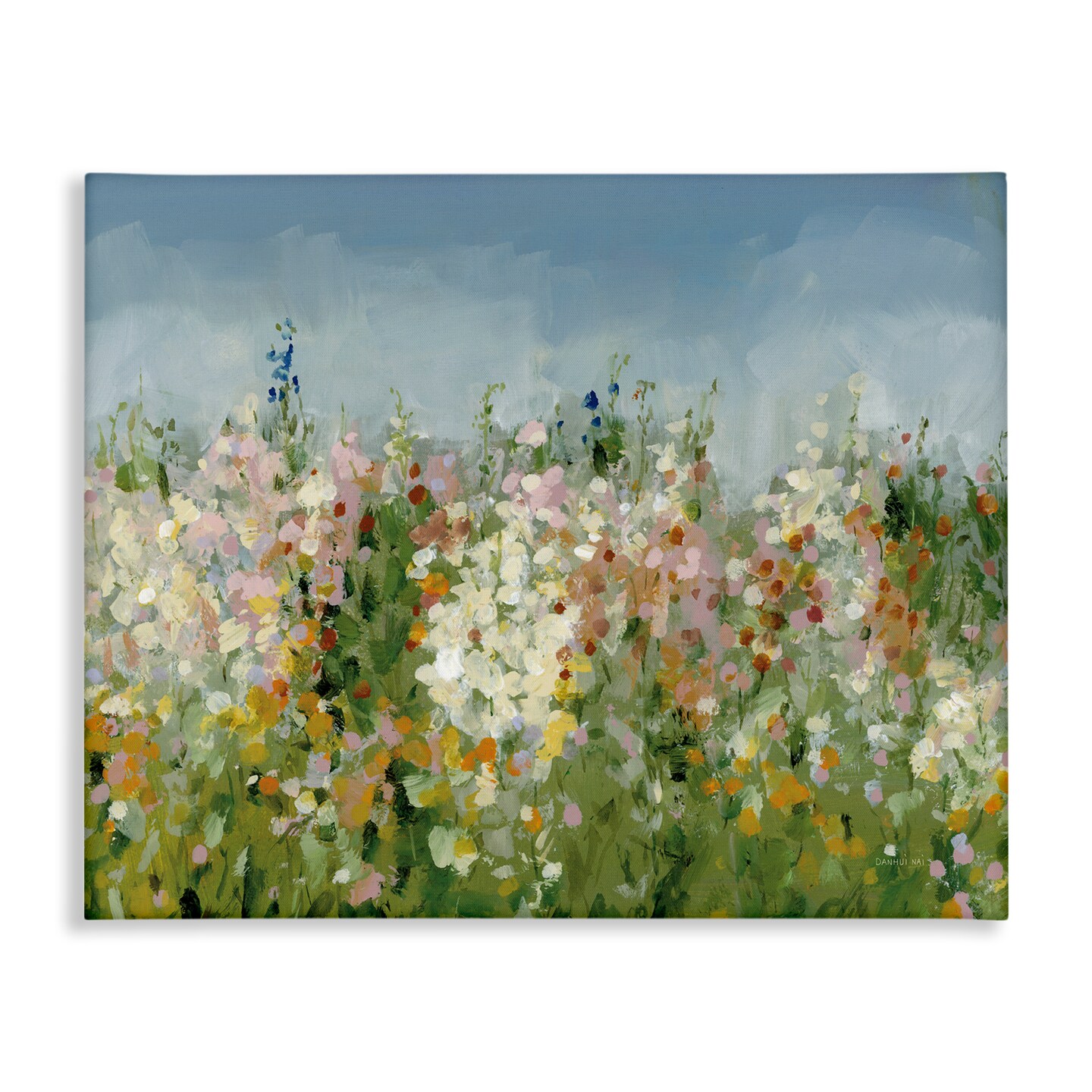 Stupell Industries Speckled Tranquil Field Canvas Wall Art Design by Danhui Nai