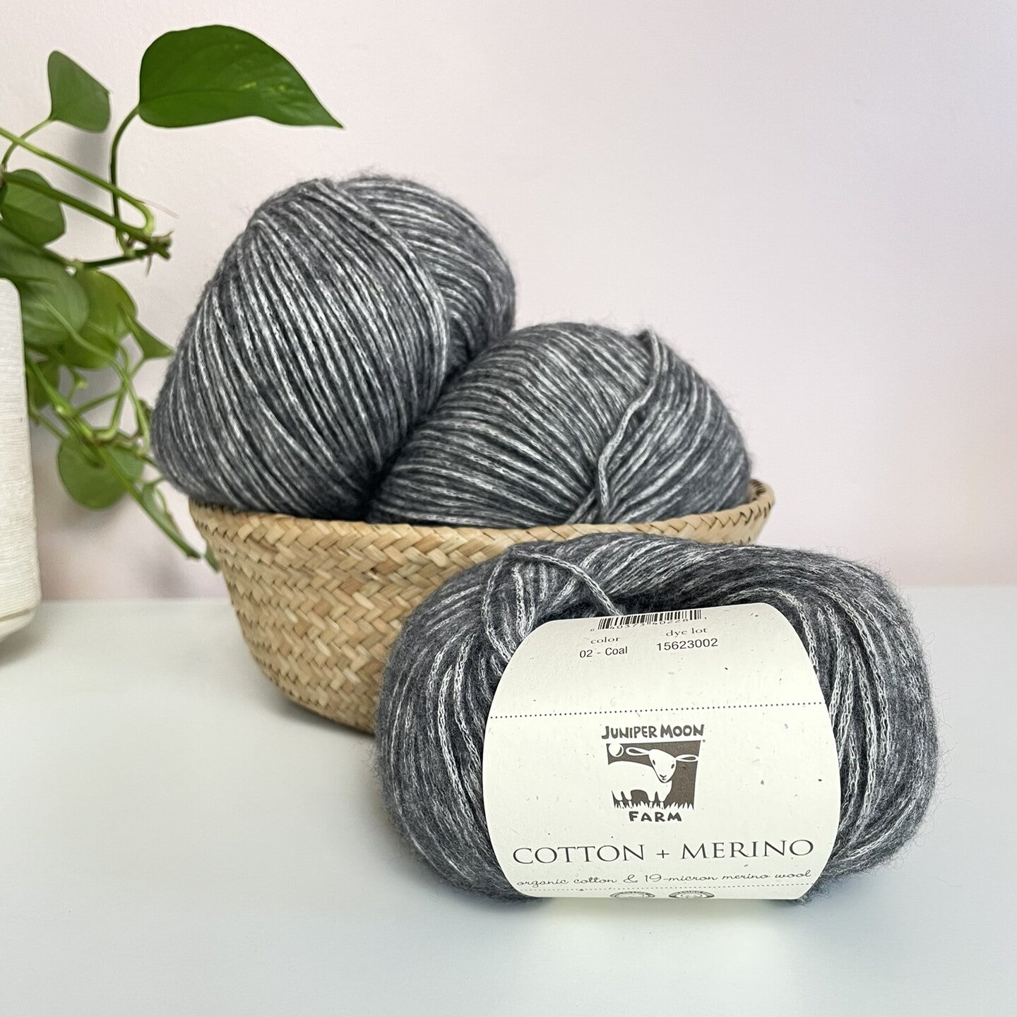 Juniper Moon Farm Cotton Merino Worsted Weight Yarn