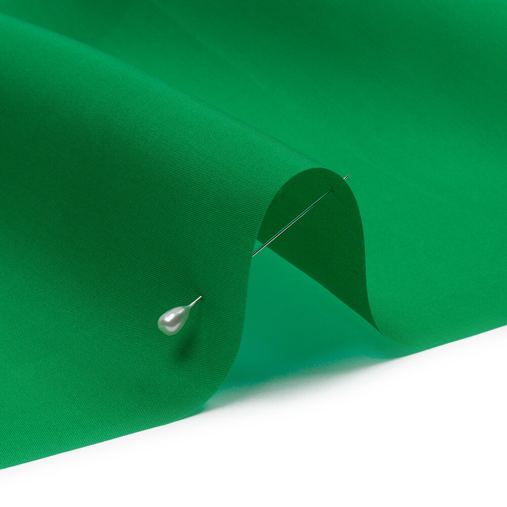 1 Yard Silk Satin-Face Organza Fabric Kelly Green Premium Solid Collection 54 Inch Width