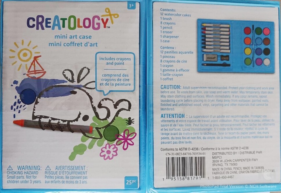 Creatology Mini Art Case