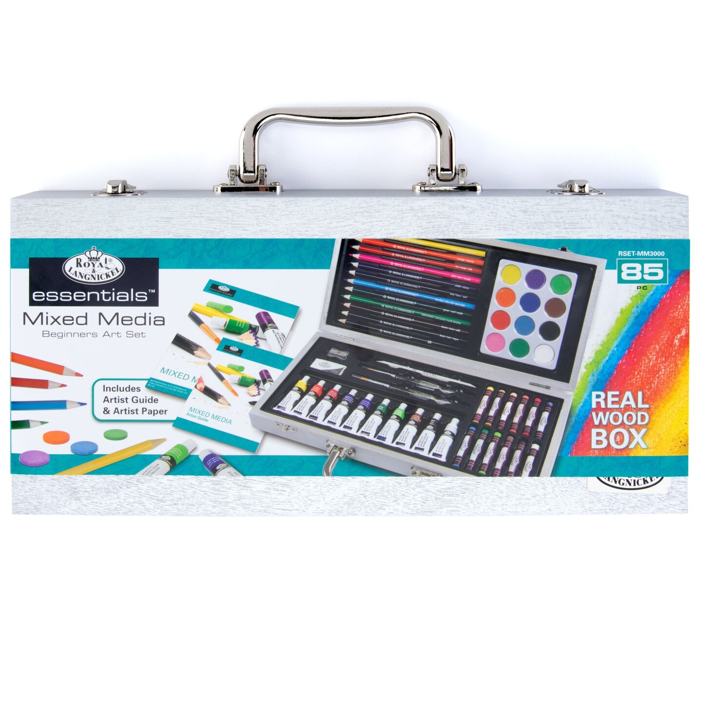 RSET-MM3000 | Essentials&#x2122; 85pc Mixed Media Beginners Travel Art Set