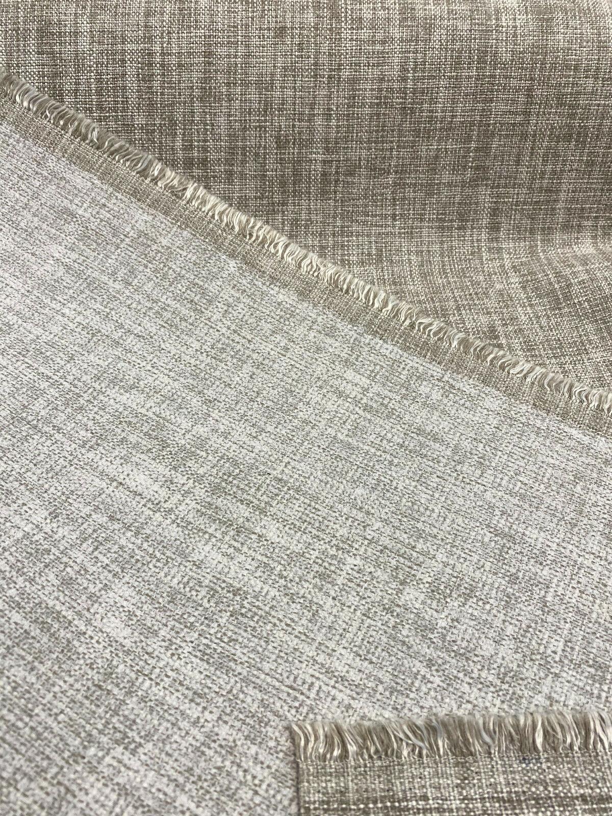 1 Yard Performance Plus Sheridan Fossil Taupe Durable Upholstery Fabric 54 Inch Width