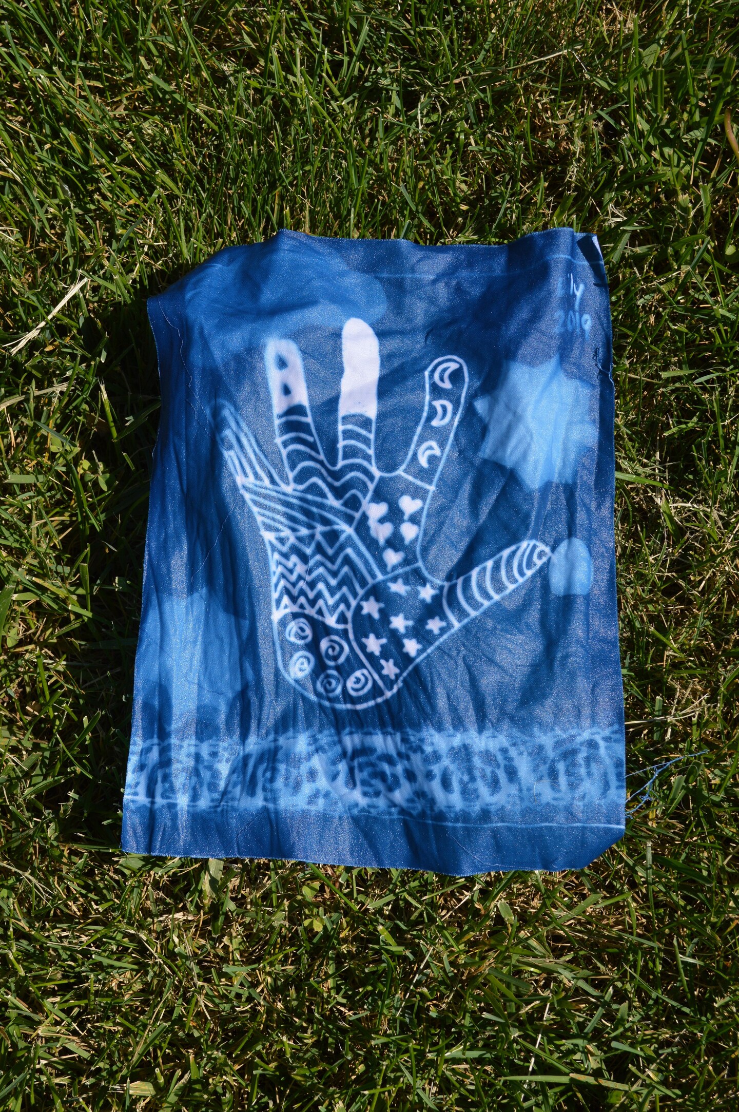 Cyanotype Fabric Sheets - 10 pack