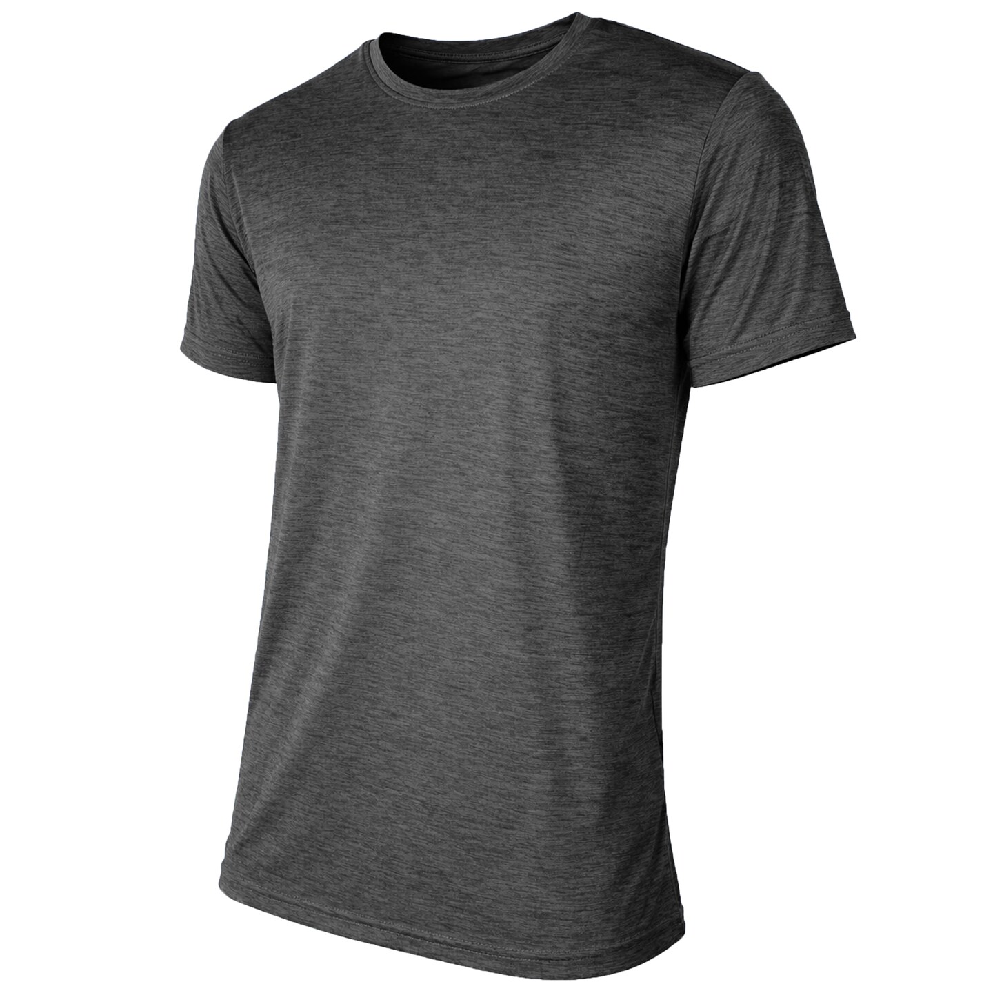 Galaxy Kick Start Gear Men's Short Sleeve Moisture-Wicking Quick Dry Performance Crew Neck Tee