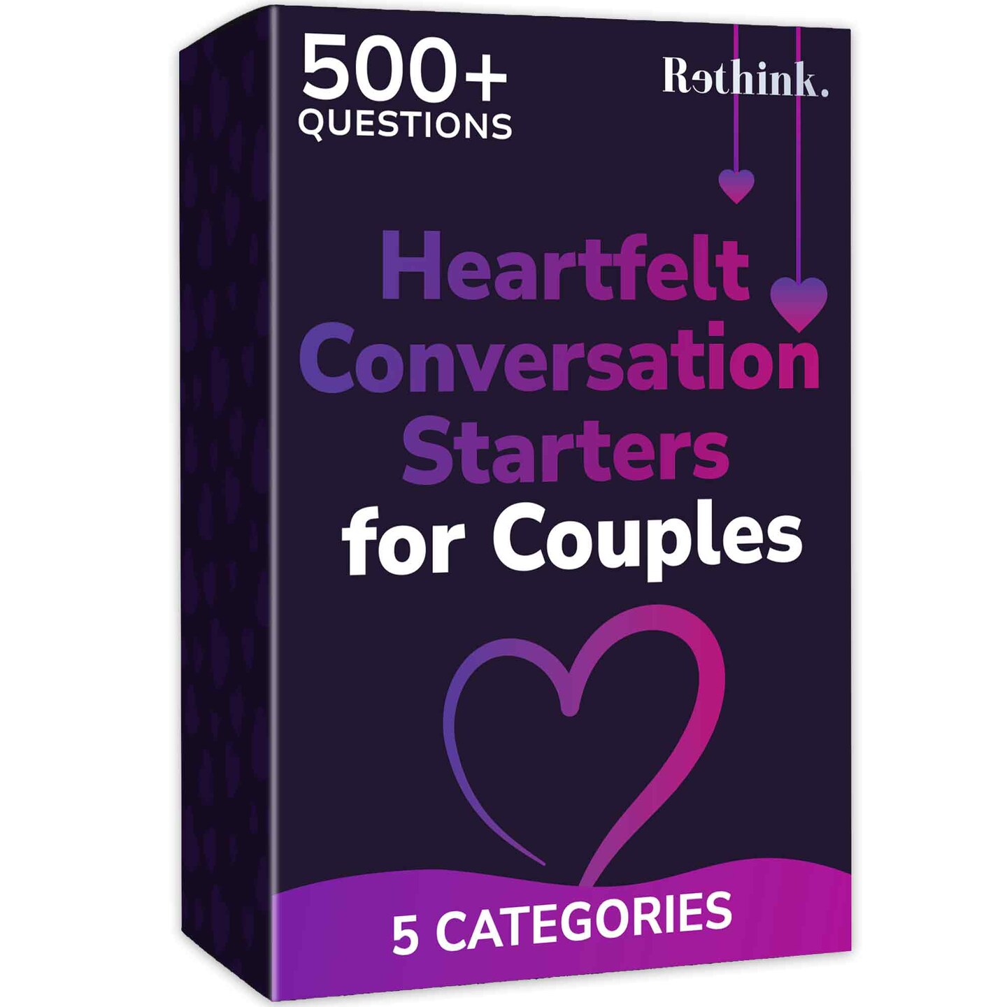 Rethink!: Conversation Starters for Couples Game | Know Me Better Questions