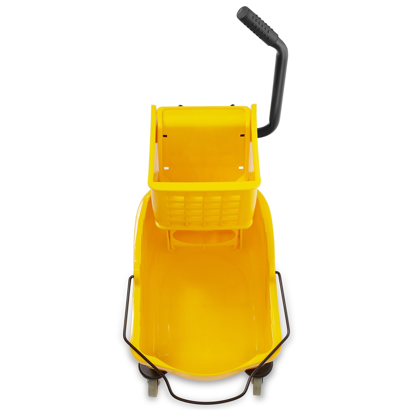 Dryser Commercial Mop Bucket with Side Press Wringer, 26 Quart