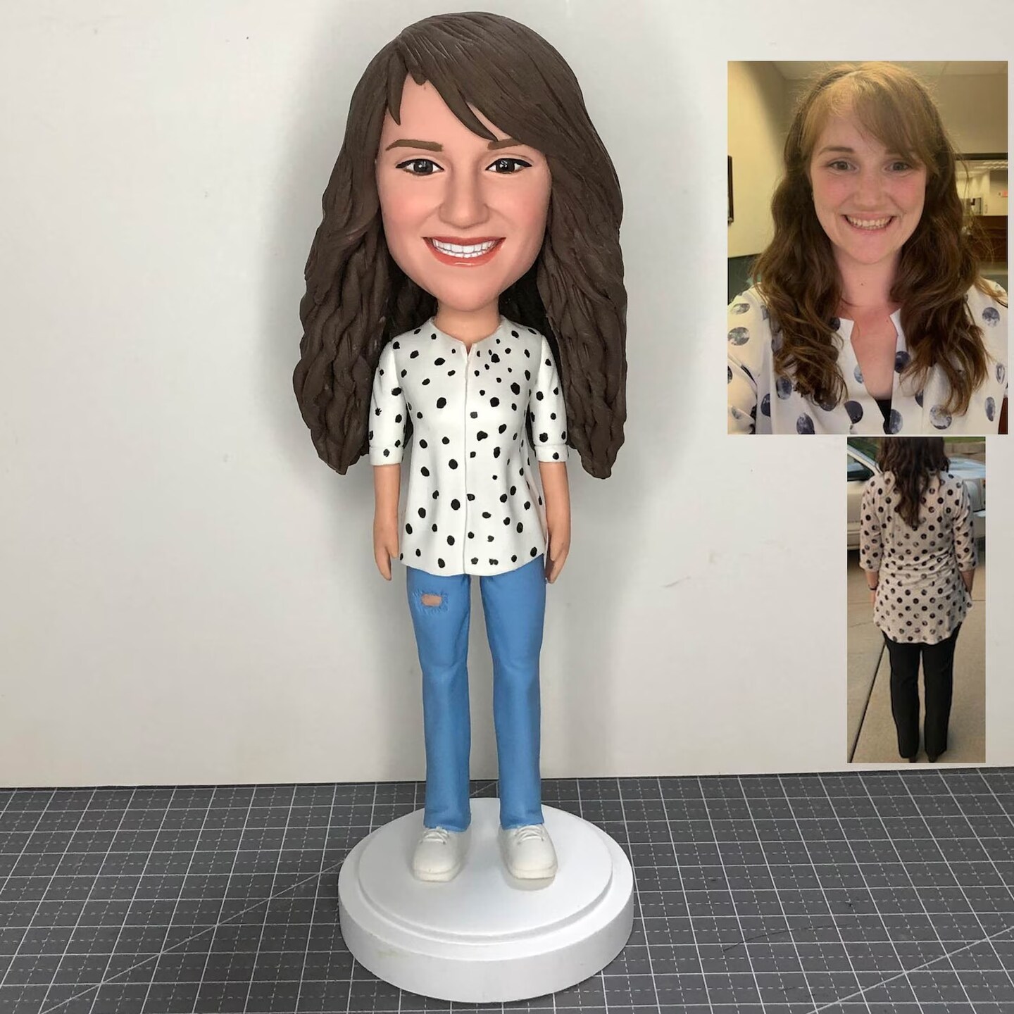 Custom Bubble Head Create Your Own Bobblehead Make Your Own Bobblehead Custom Bobbleheads Female Personalized Action Figure Of Yourself