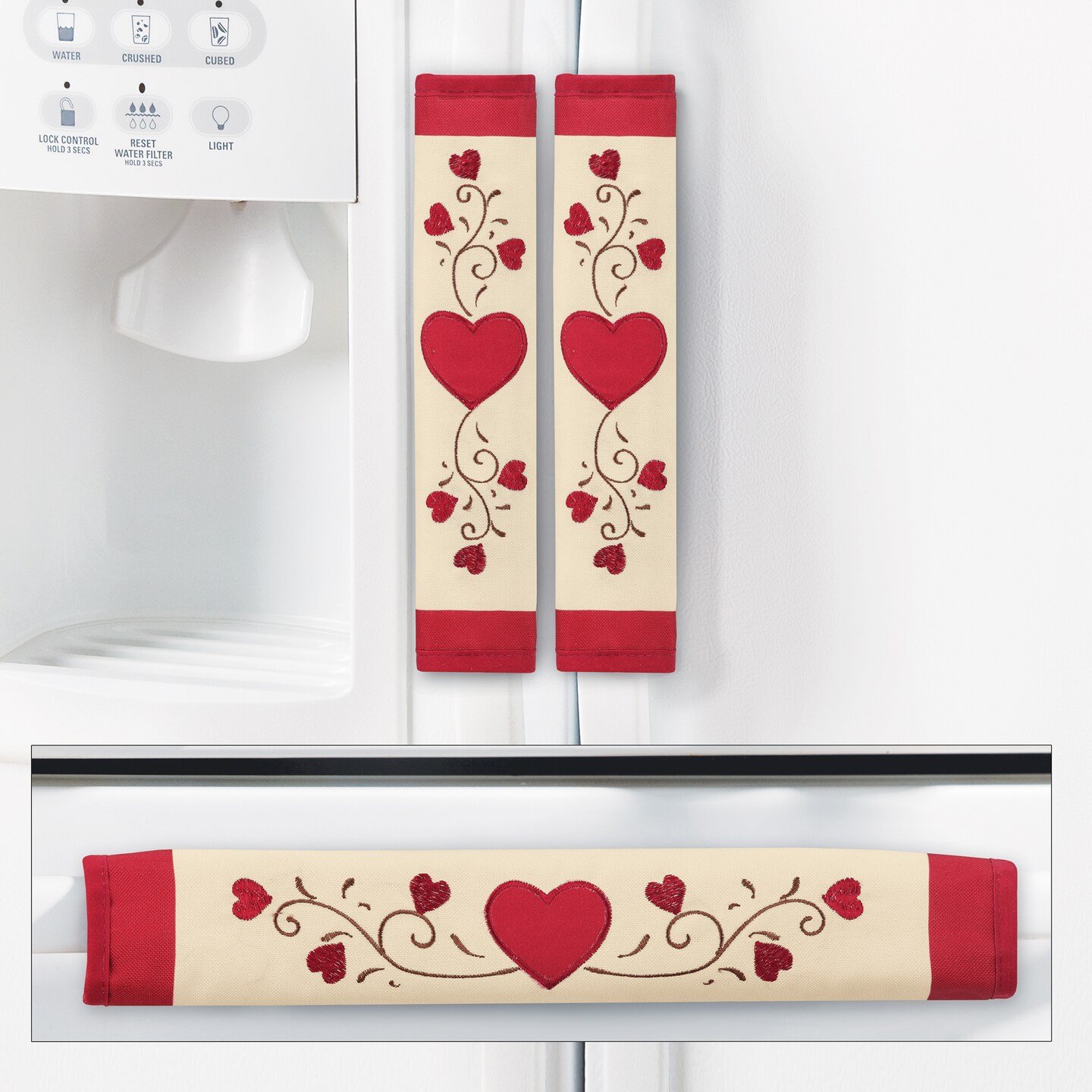 Collections Etc Primitive Country 3-Piece Appliance Cover Set