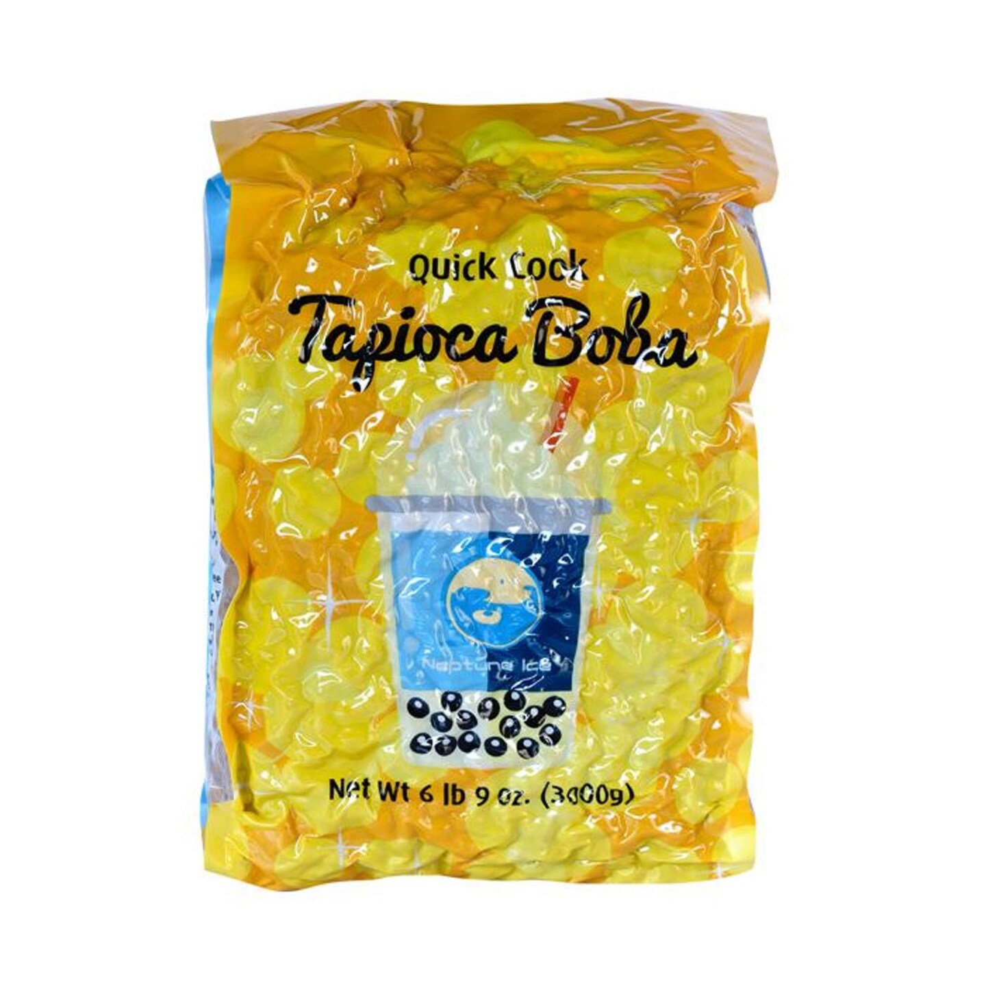 Black Tapioca Pearl 2.2 lbs, Chewy Boba for Homemade Bubble Tea