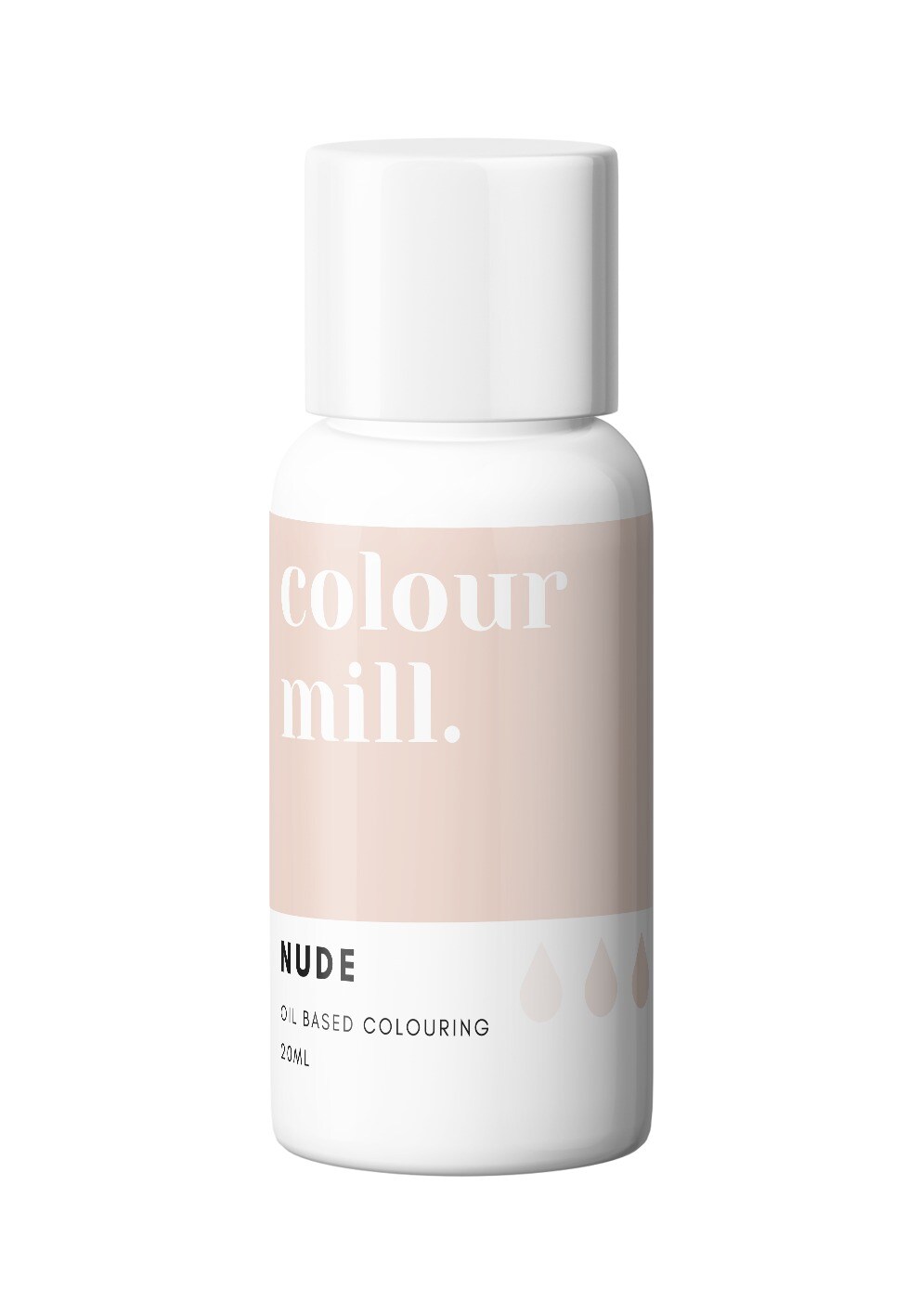 20ml Nude Oil Based Colouring for Buttercream Ganache Fondant Chocolate Cake Batter and More
