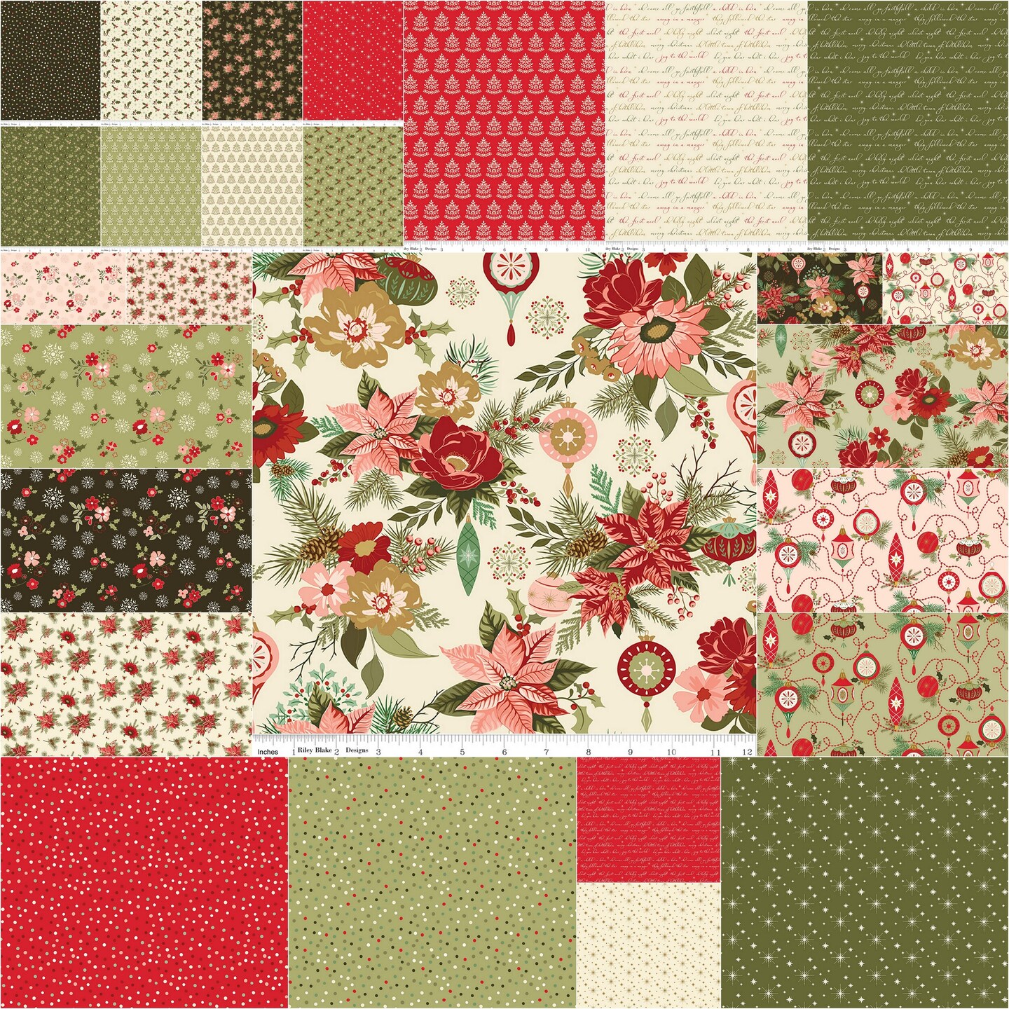 Glisten 10&#x22; Square Pack (Layer Cake / 10&#x22; Stacker) by  for Riley Blake (10-16220-42)
