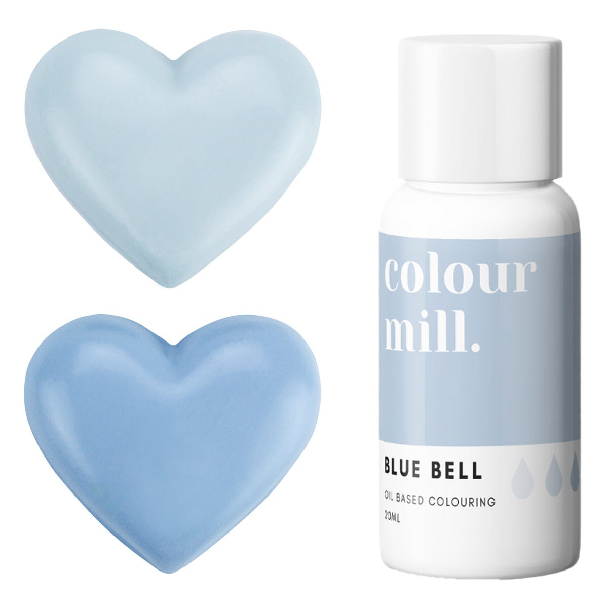 20ml Oil Based Blue Bell Food Colouring for Buttercream Chocolate Fondant Cake Batter and Baking Use