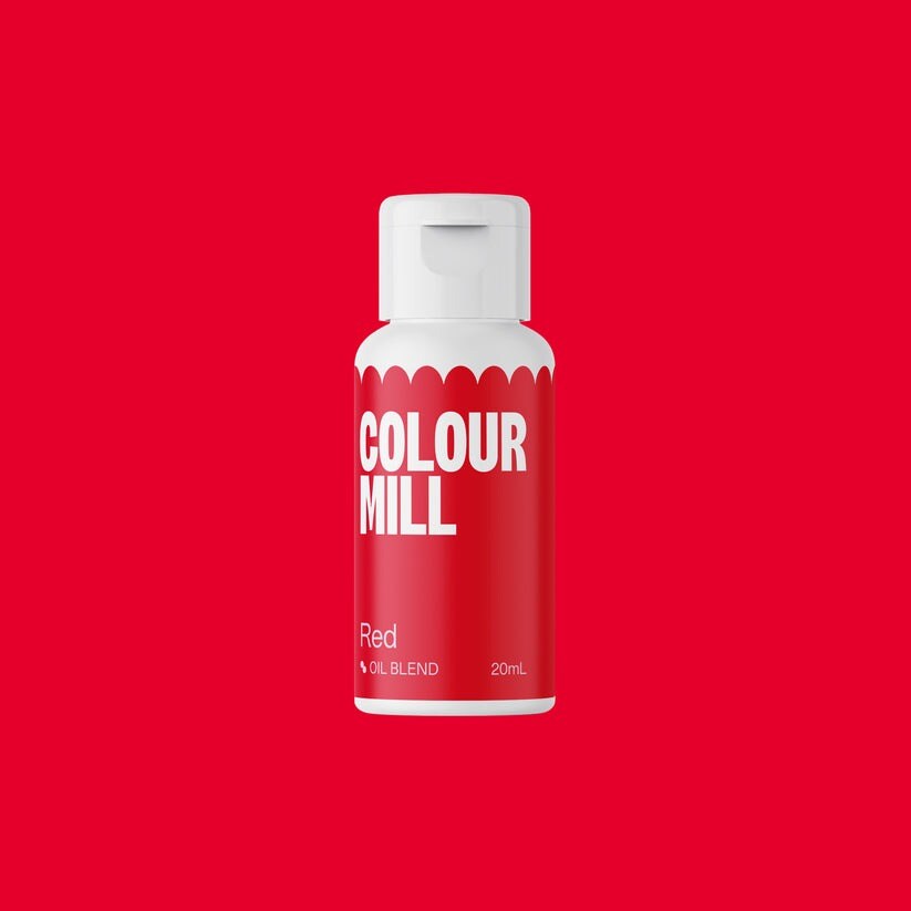 20ml Red Oil Based Colouring for Vibrant Buttercream Ganache Fondant Cake Batter and More
