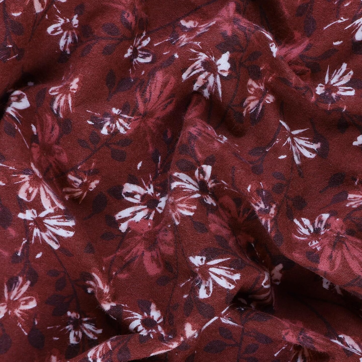 Mook Fabrics Aster Flannel Fabric [108 in. Wide] - By The Yard