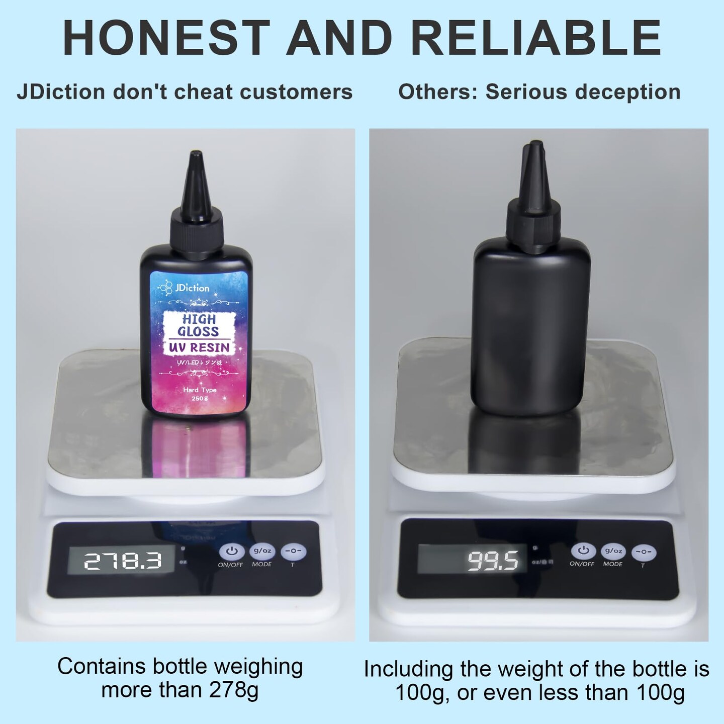 UV Resin, 1000g High Gloss Clear Solar Cure Sunlight Activated Glue Hard UV Resin Kit for Jewelry Making, Casting, Coating & DIY Crafts