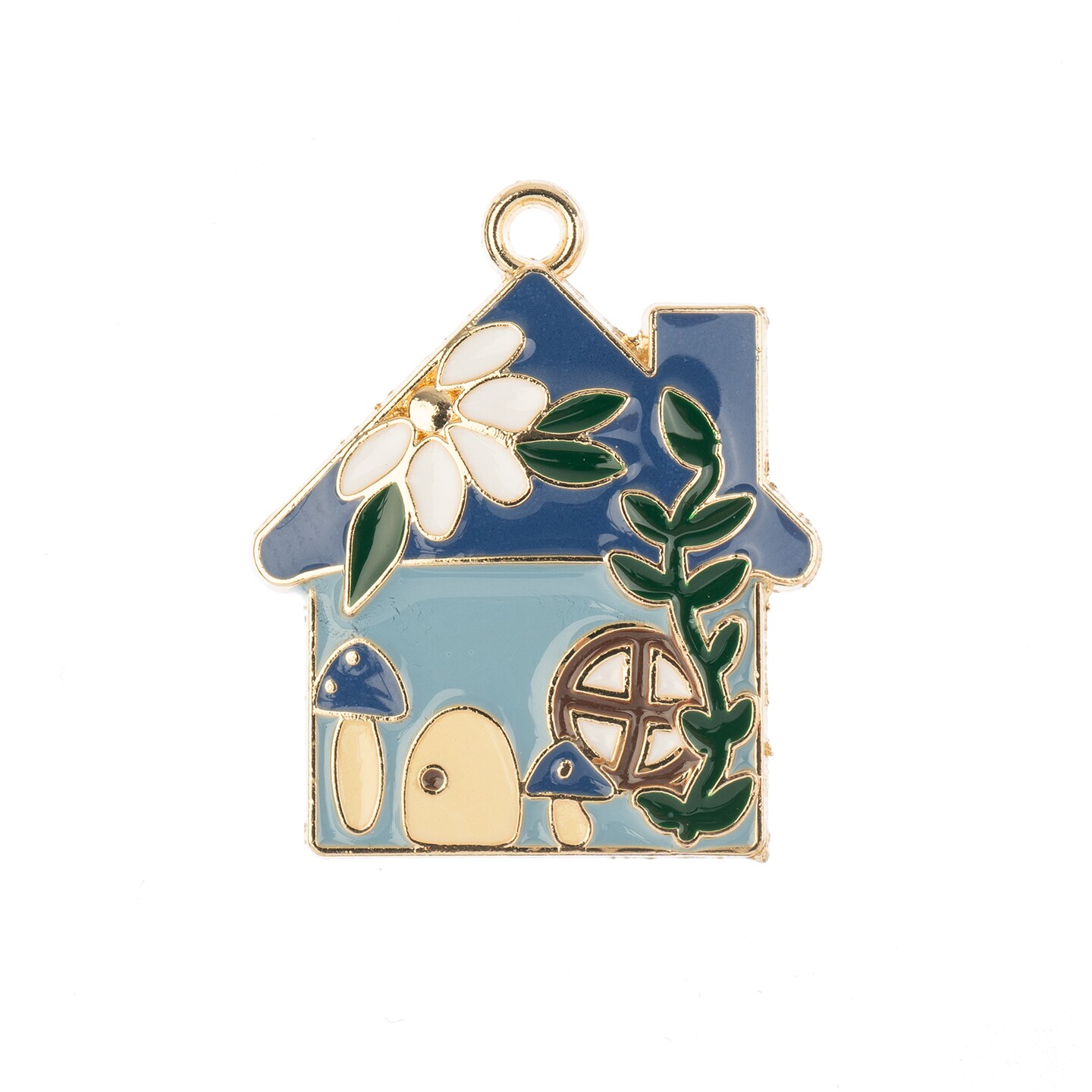 John Bead Sweet &#x26; Petite House Charms, 3pcs