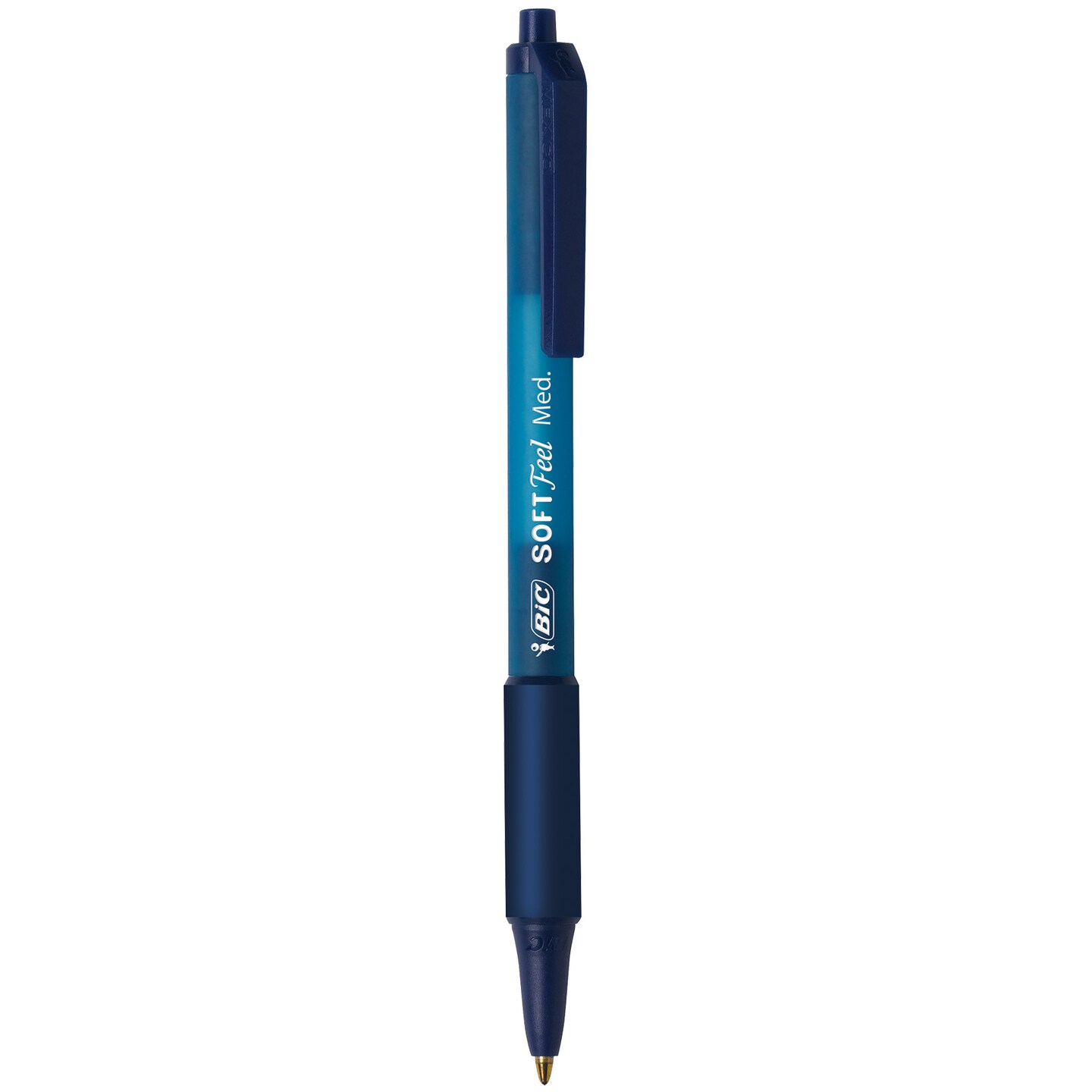 BIC Soft Feel Retractable Ballpoint Pen, Medium Point (1.0mm)