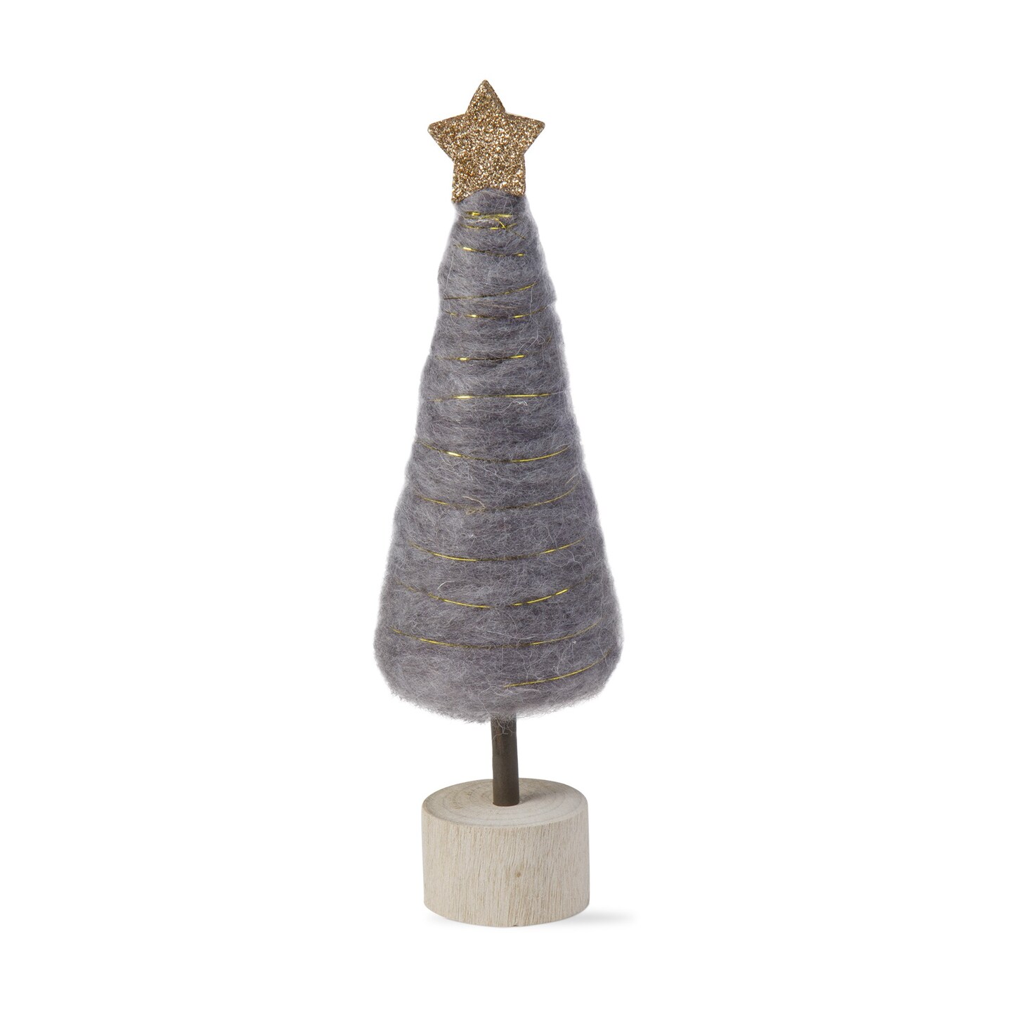 Cotton Candy Tree Dark Gray Mini Christmas Xmas Holiday Tree For Table Home Decor