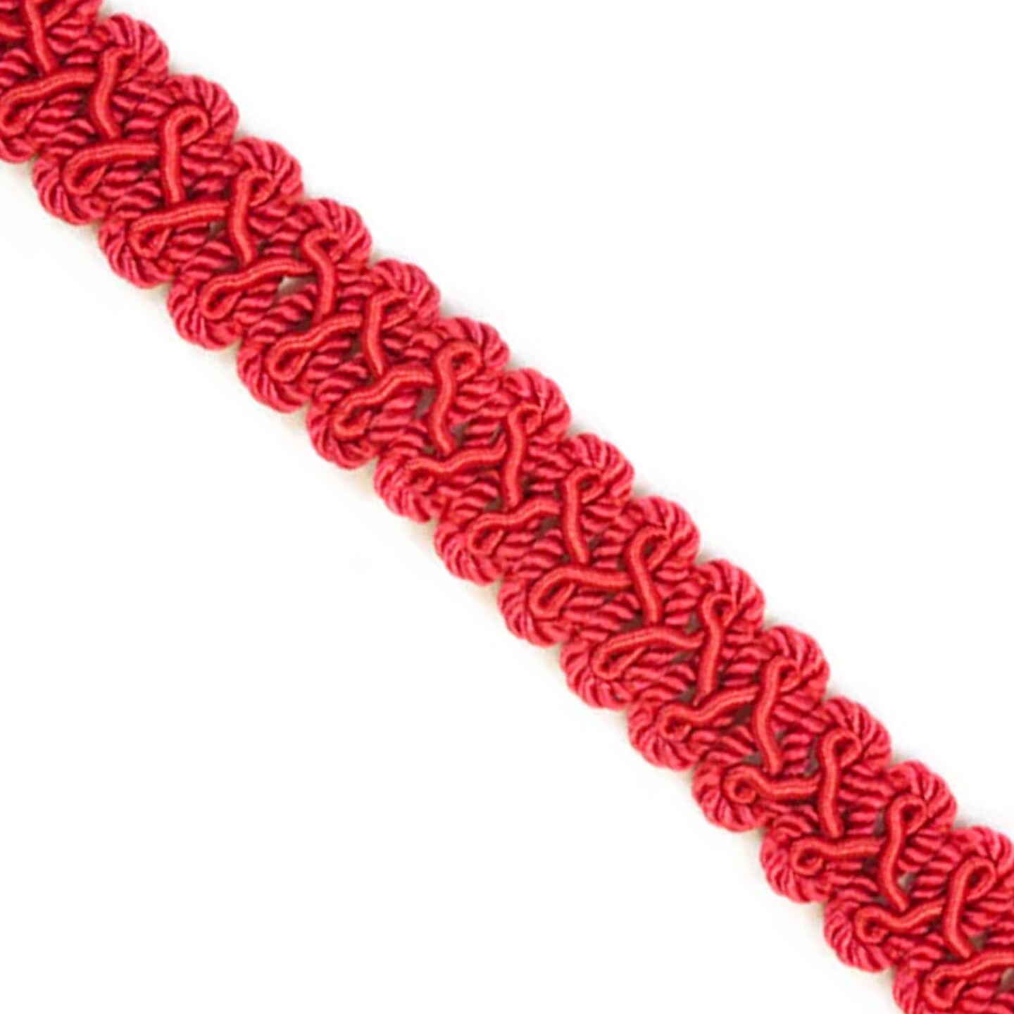 1 Yard Braided Gimp Trim Decorative Ribbon for Sewing Crafts 7 8 Inch Width