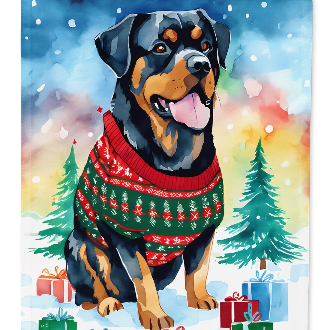 Multicolor Rottweiler Edge Collections - 28