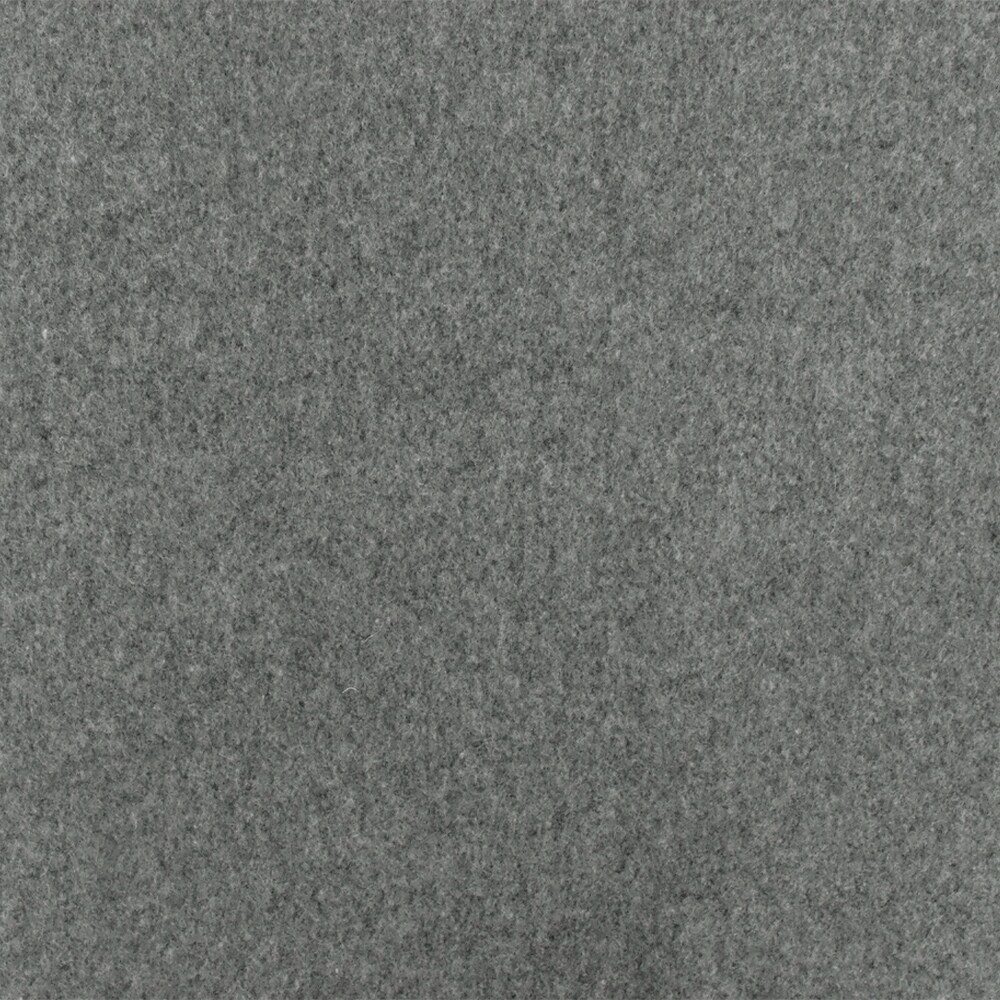 Ash Gray Textured Wool-Poly Textured Woven Coating Fabric By the Yard