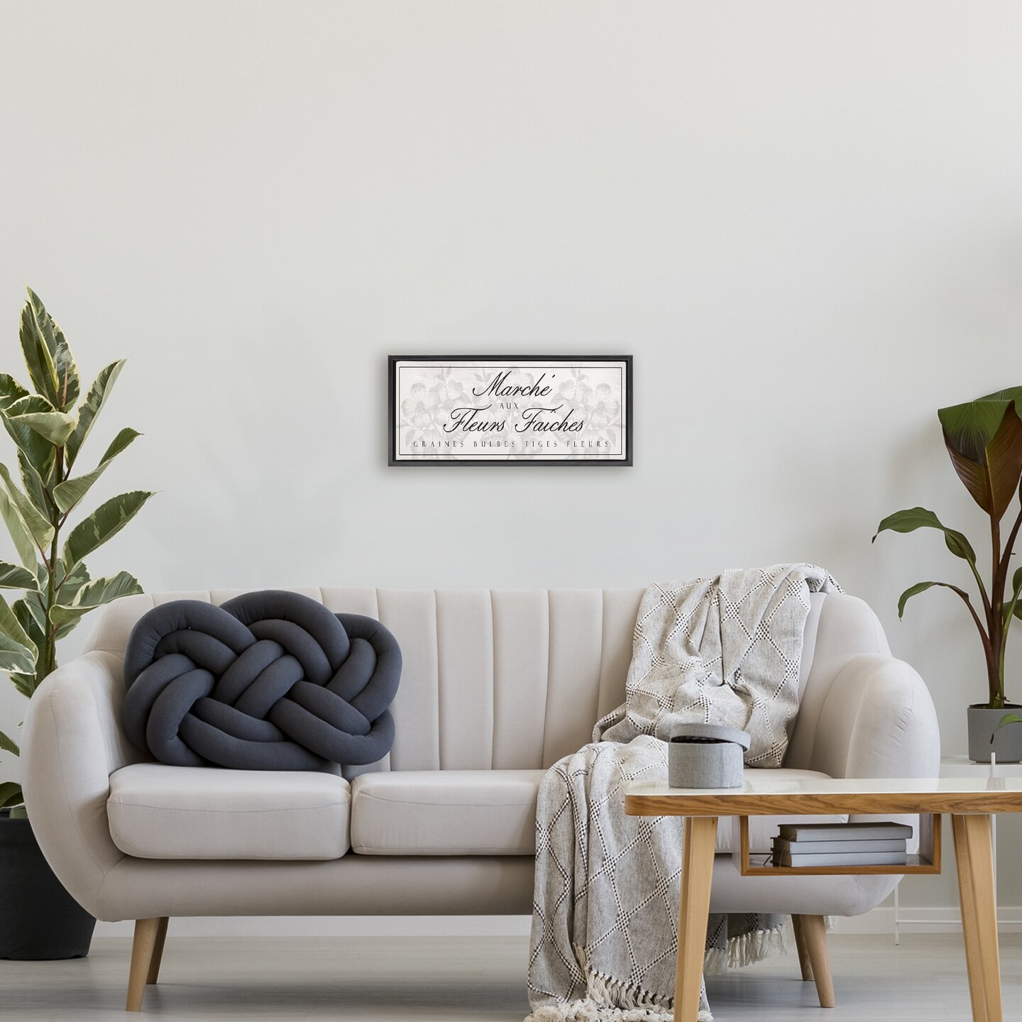 Stupell Industries Vintage French Flower Market Floating Frame, design by Lil' Rue