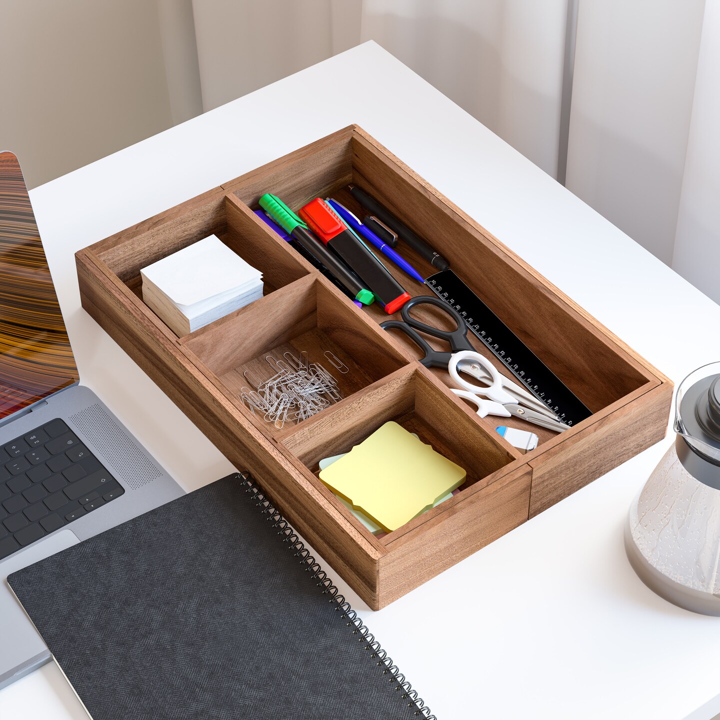 Seville Classics 9-Piece Acacia Storage Box Set | Michaels