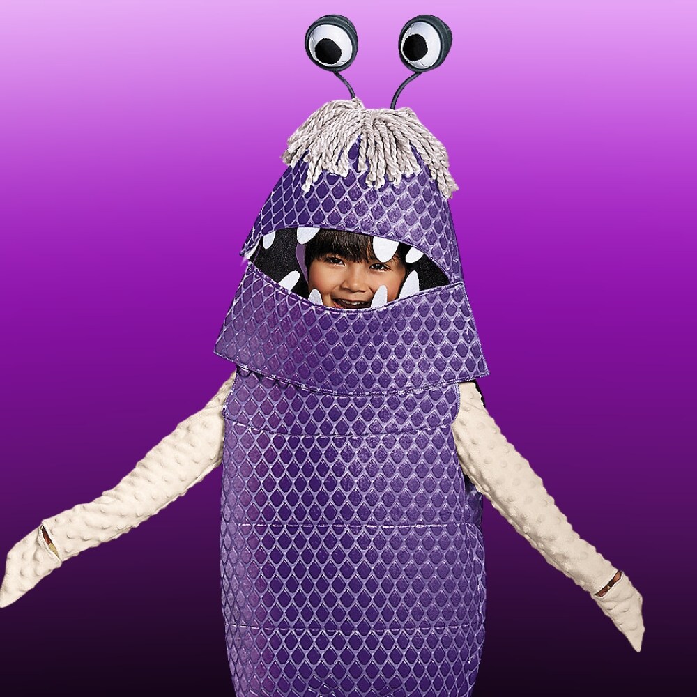 Kid’s Deluxe Boo Costume from Monsters University with Headpiece for Costume Parties