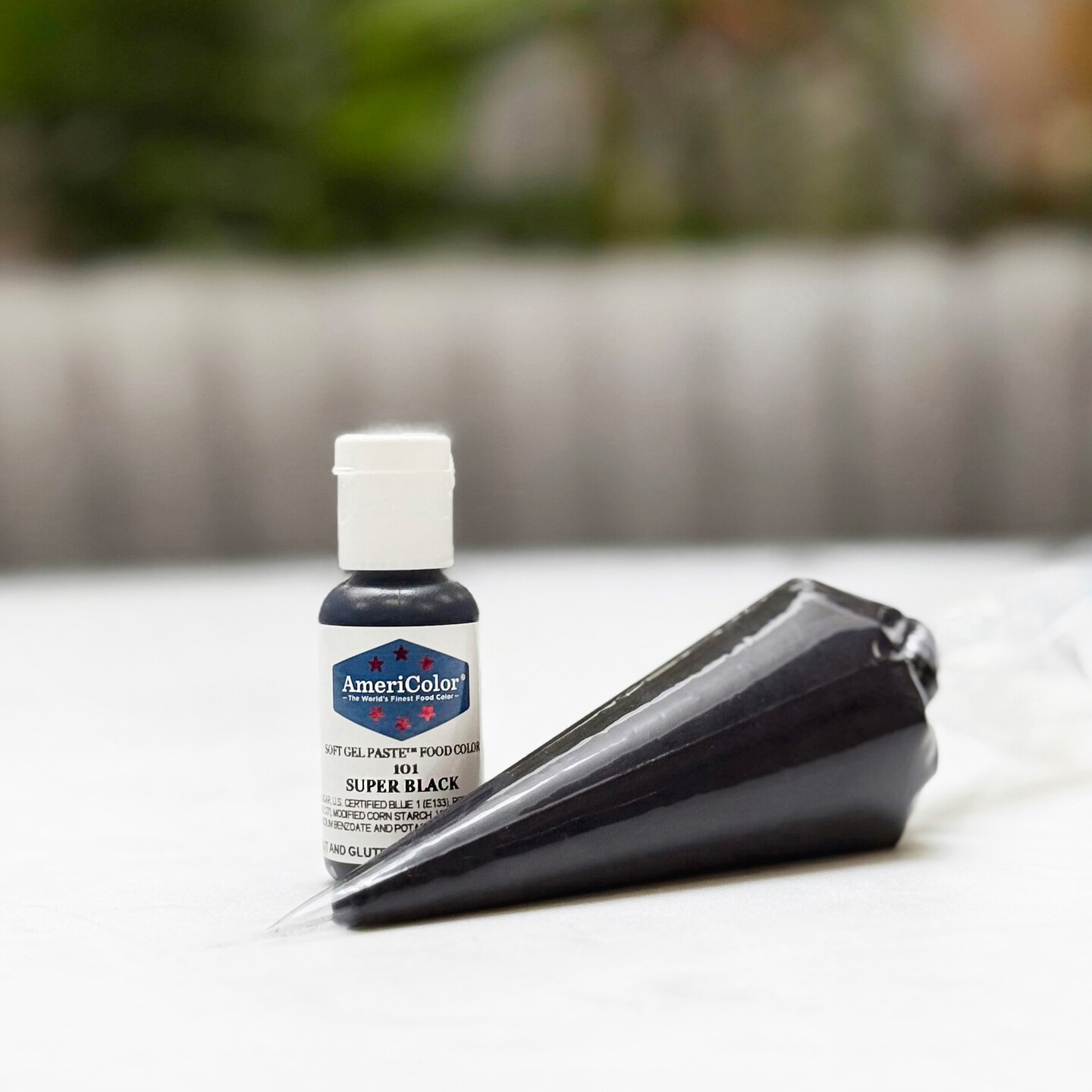 AmeriColor, Super Black, .75 Ounce, Soft Gel Paste Food Color