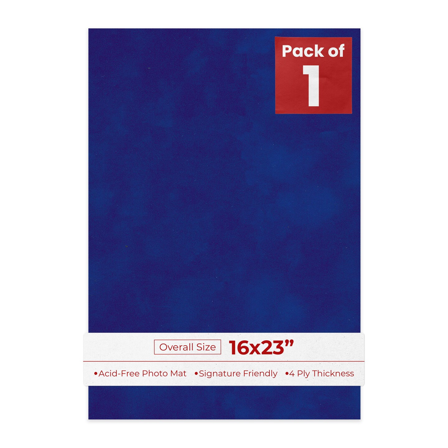 Royal Blue Suede 16x23 Uncut Mat Board - Blank Sheets, No Opening ...