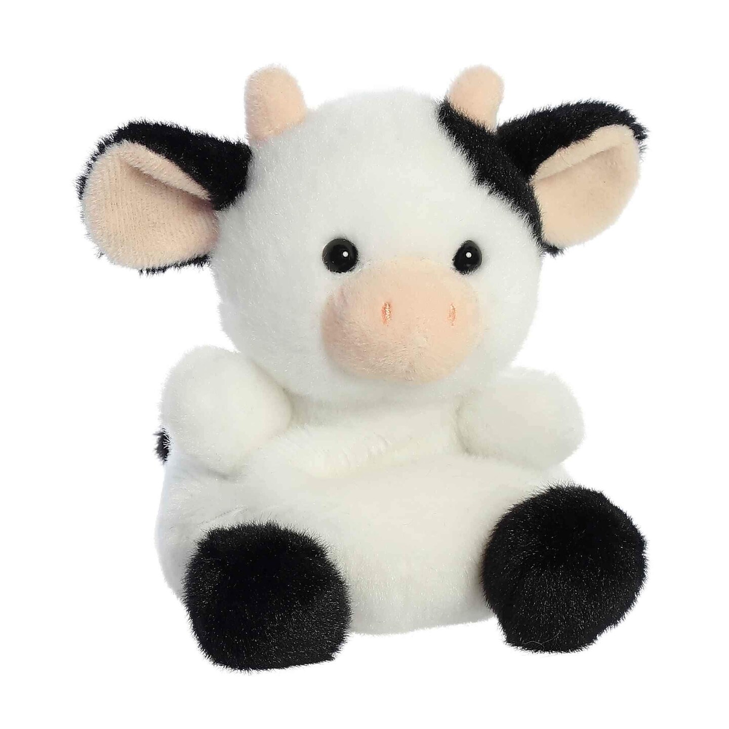 Aurora® Adorable Palm Pals™ Sweetie Cow™ Stuffed Animal - Pocket-Sized Play - Collectable Fun - White 5 Inches