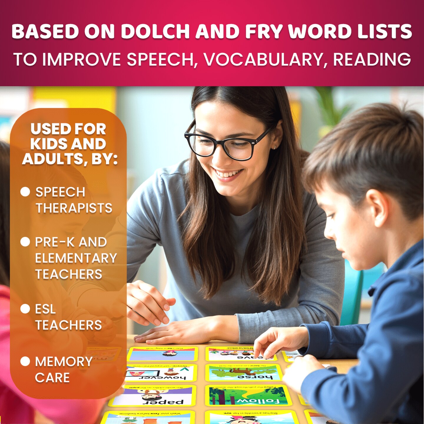 QUOKKA 520 Sight Words Flash Cards with Images & Sentences - Based on Dolch Sight Words Lists for Reading Fluency I Kindergarten Flash Cards for Pre-K to 3rd Grade I Color-Coded Vocabulary Cards