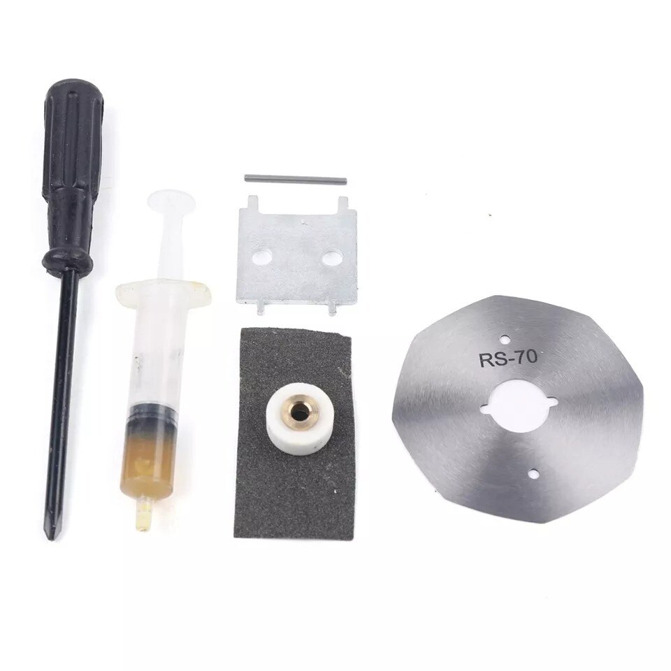 3.54'' 90mm Rotary Blade Fabric Cutter Cordless Electric Cloth Cutting Machine