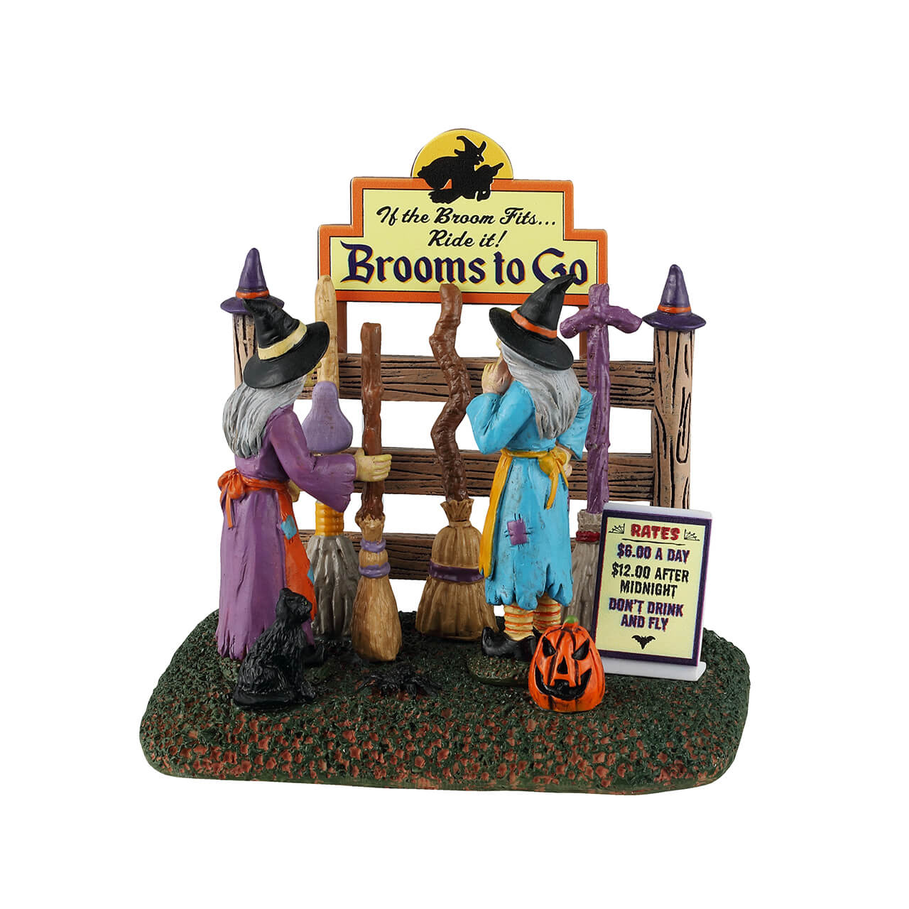 Lemax&#xA9; Spooky Town Halloween Village Accessory&#x2122;: Brooms To Go