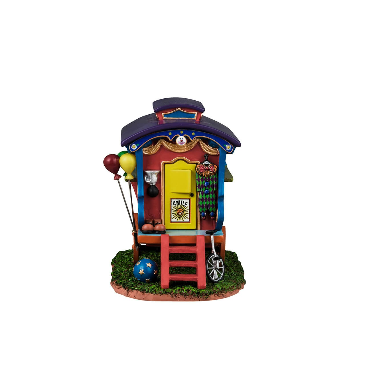 Lemax&#xA9; Carnival Village Accessory&#x2122;: Friendly The Clown Caravan