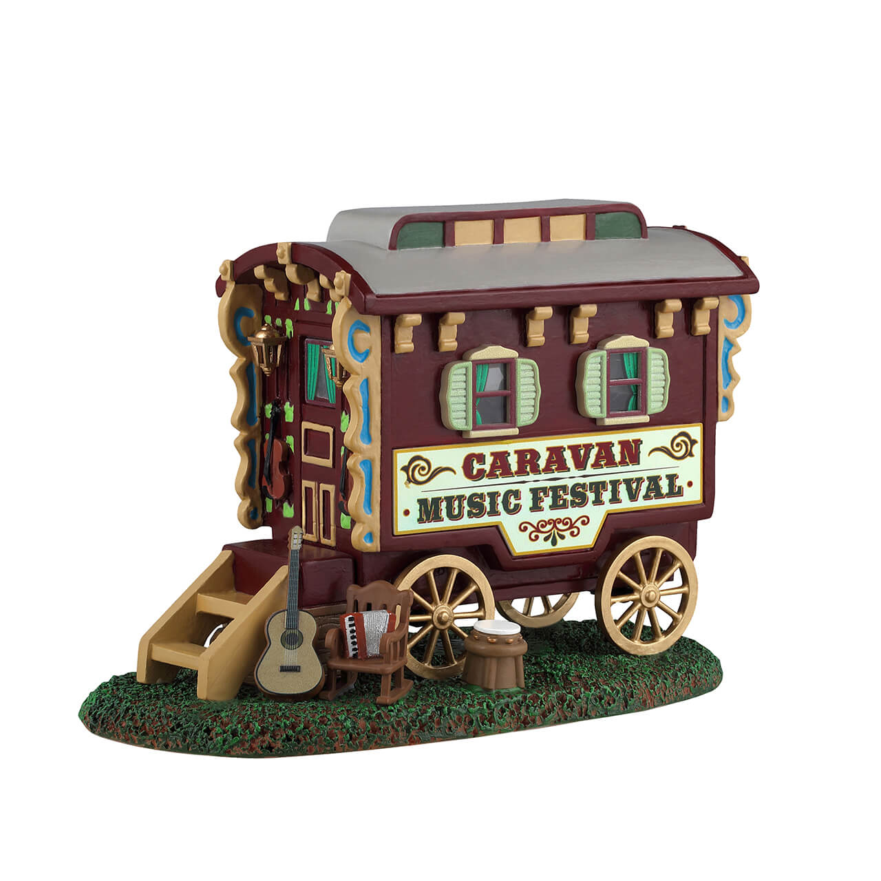 Lemax&#xA9; Carnival Village Accessory&#x2122;: Caravan Music Festival