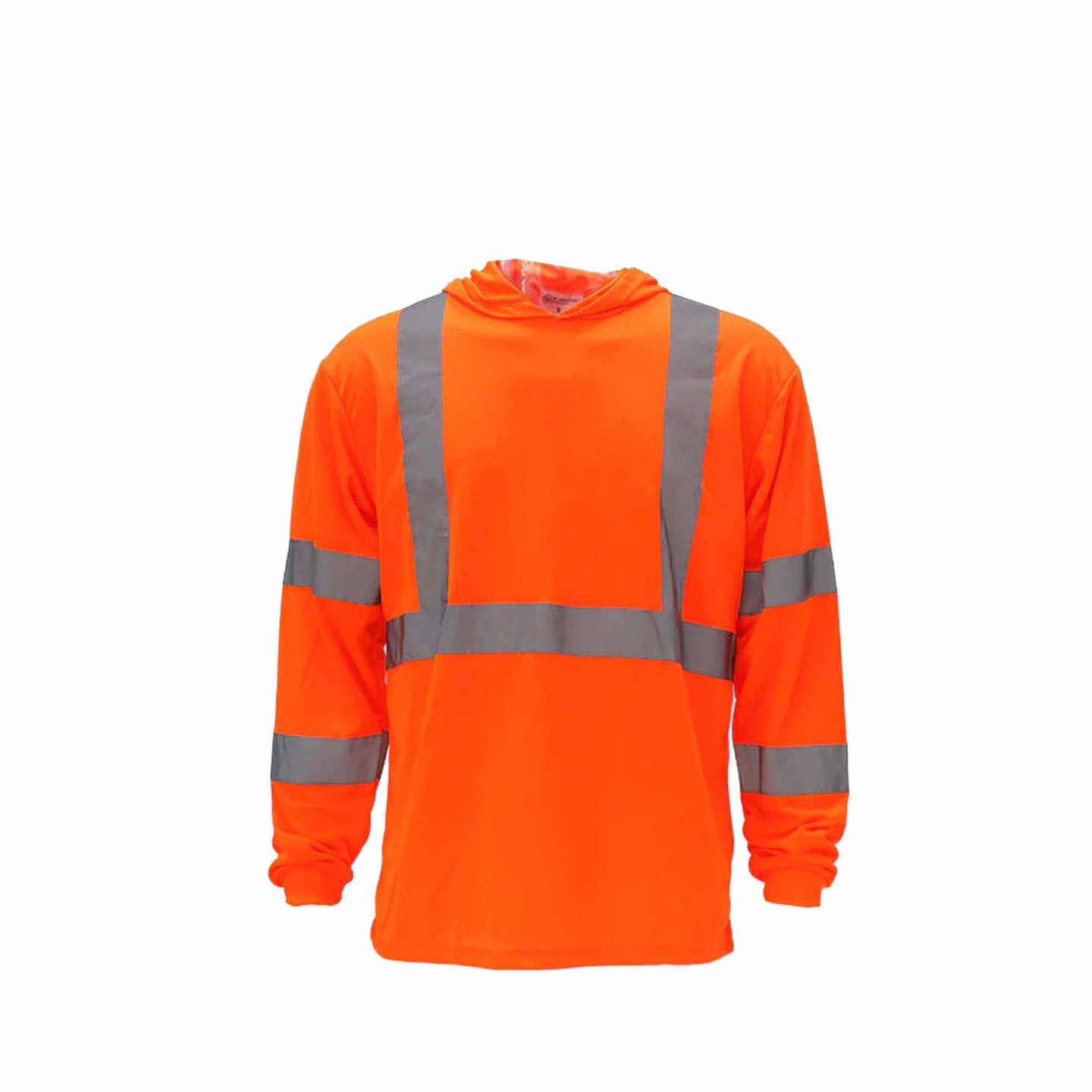 Long Sleeve Hooded High Visibility T-Shirt