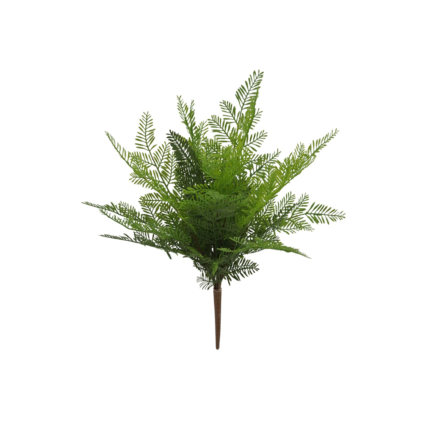 Real Touch Fern Bundle Artificial Greenery Bush 18in-84821-UV