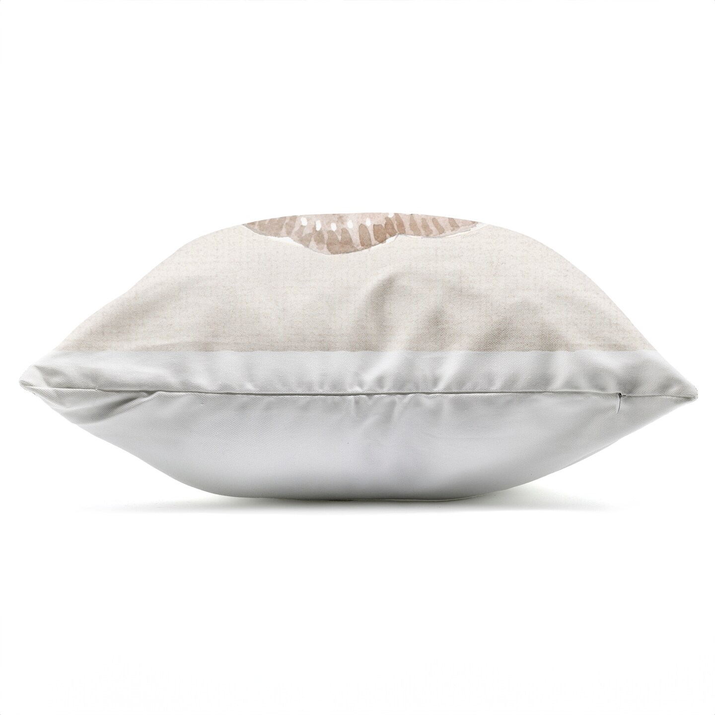 Stupell Industries Beige Sand Dollar Details Outdoor Printed Pillow, design by Lanie Loreth, 18 x 7 x 18