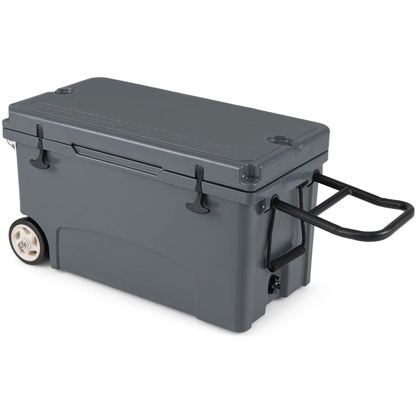 Portable Hard Cooler 75 Qt with Wheels and Extended Ice Retention