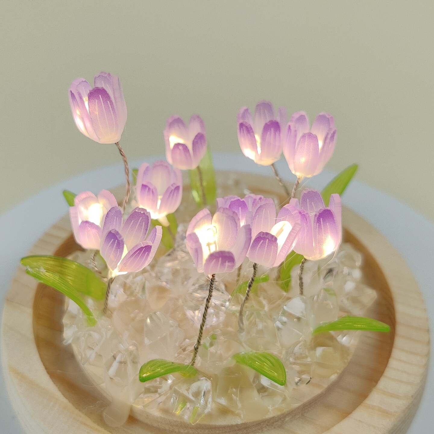Tulip LED Light DIY Kit, Unique Handmade Gift for Her | MakerPlace