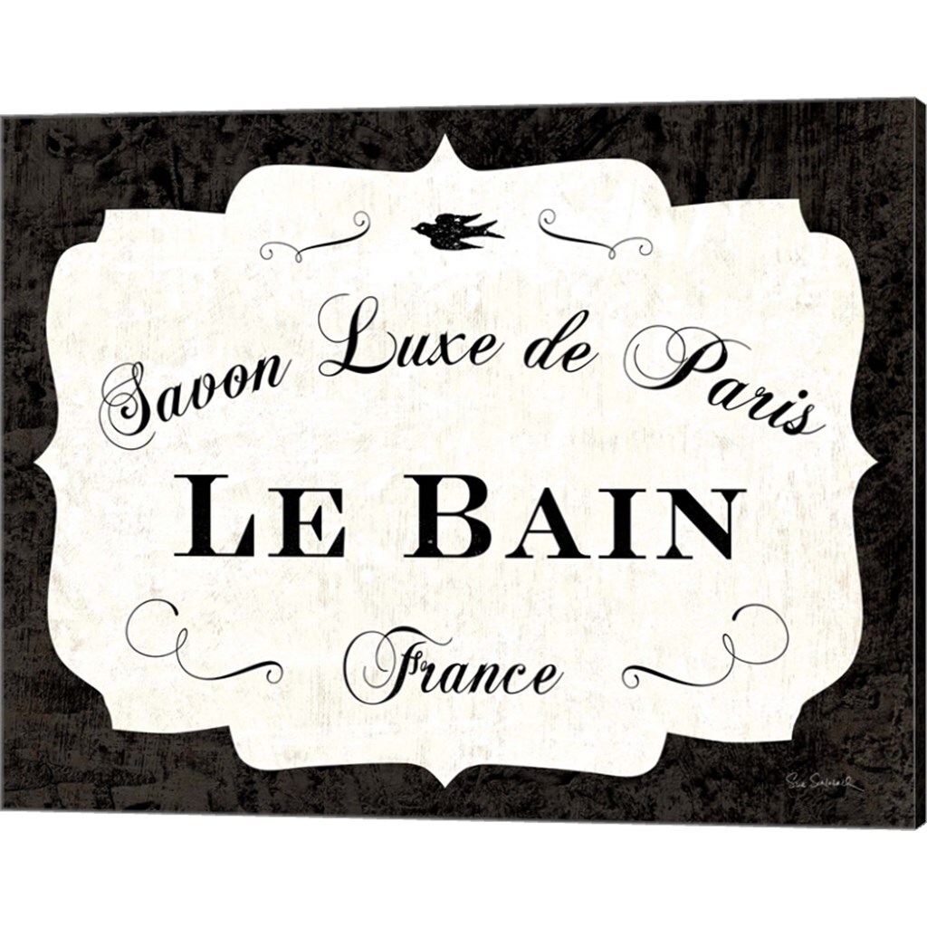 Le Bain Luxe II by Sue Schlabach 20&#x22; x 16&#x22; Canvas Wall Art