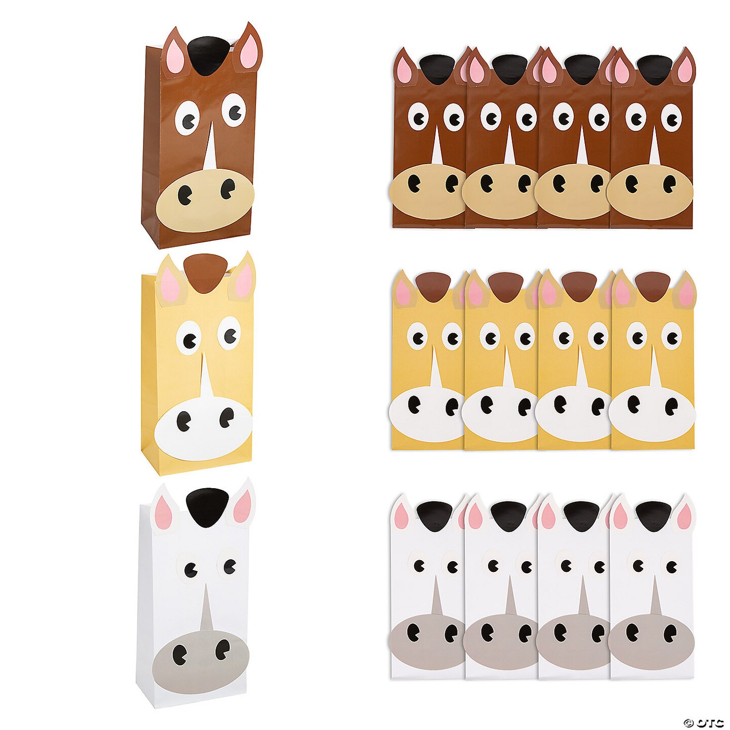 Horse Treat Bags 5&#x22; x 10&#x22; - 12 Pc