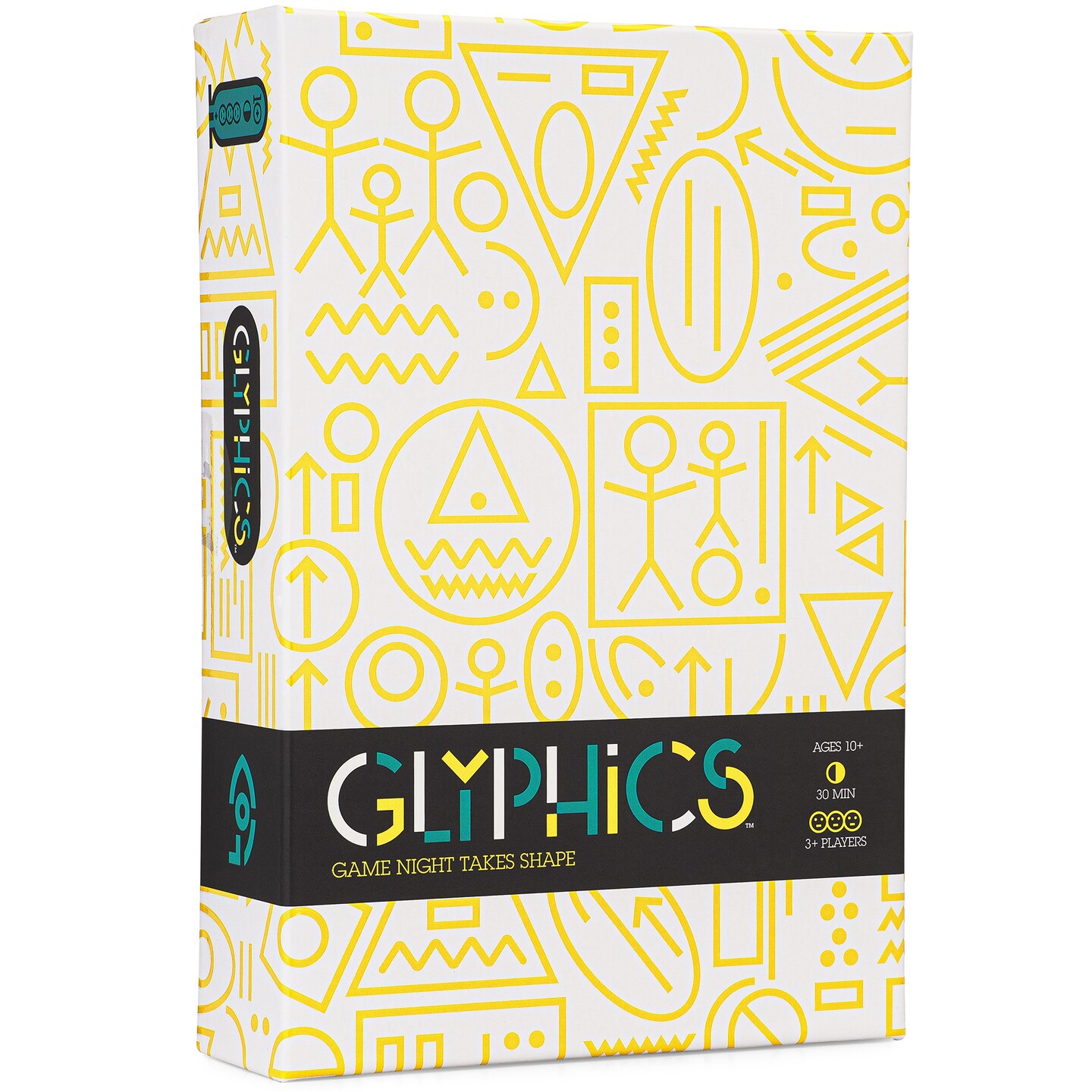 Glyphics - Tabletop Game, Big G Creative, Game Night Takes Shape, Ages 10+, 3+ Player
