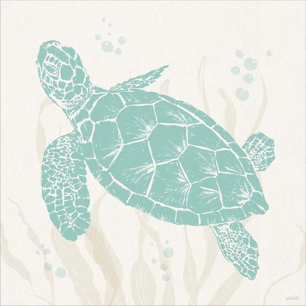 Seaside Style III by Anne Tavoletti 12&#x22; x 12&#x22; Canvas Wall Art