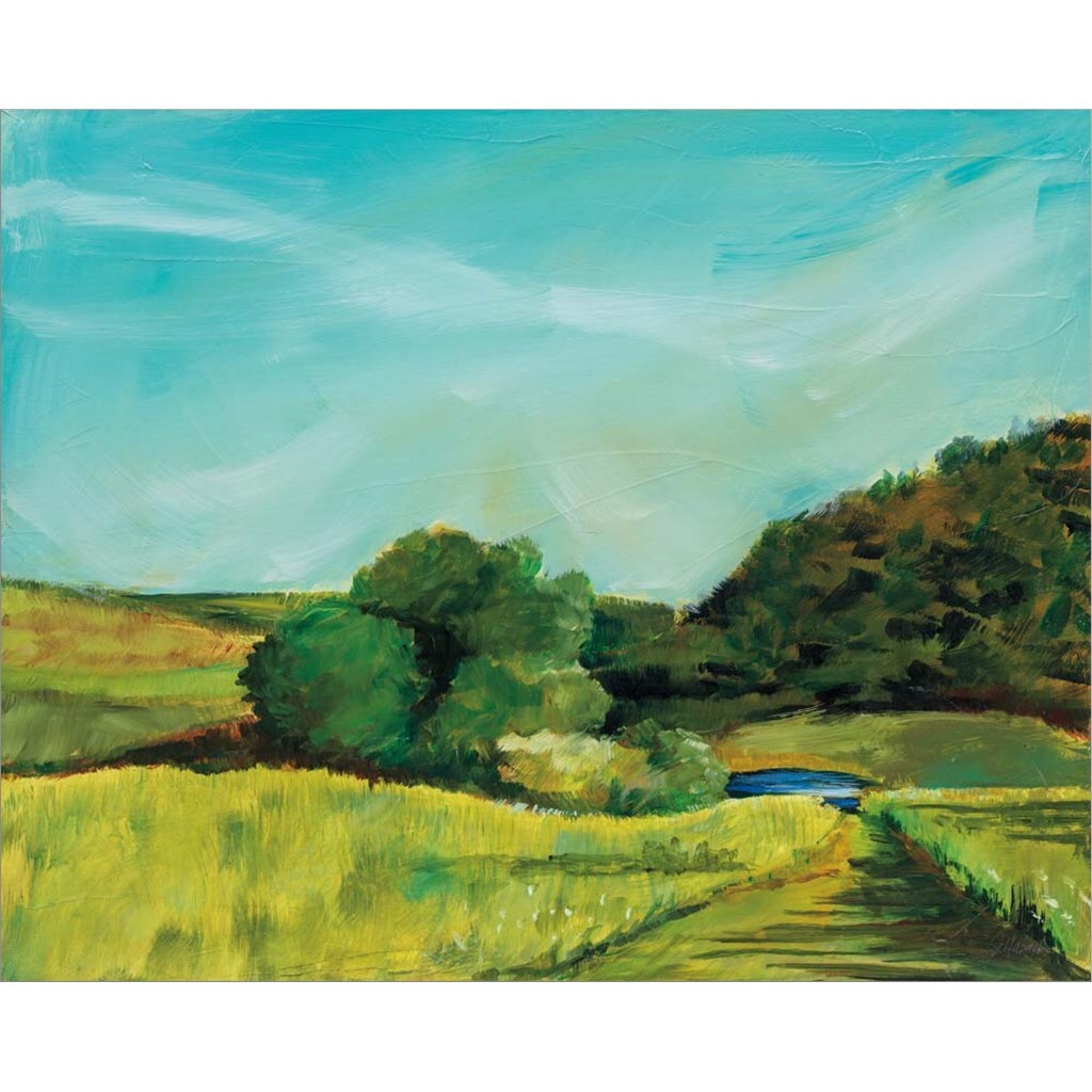 View from Rock Hill by Sue Schlabach 20&#x22; x 16&#x22; Canvas Wall Art