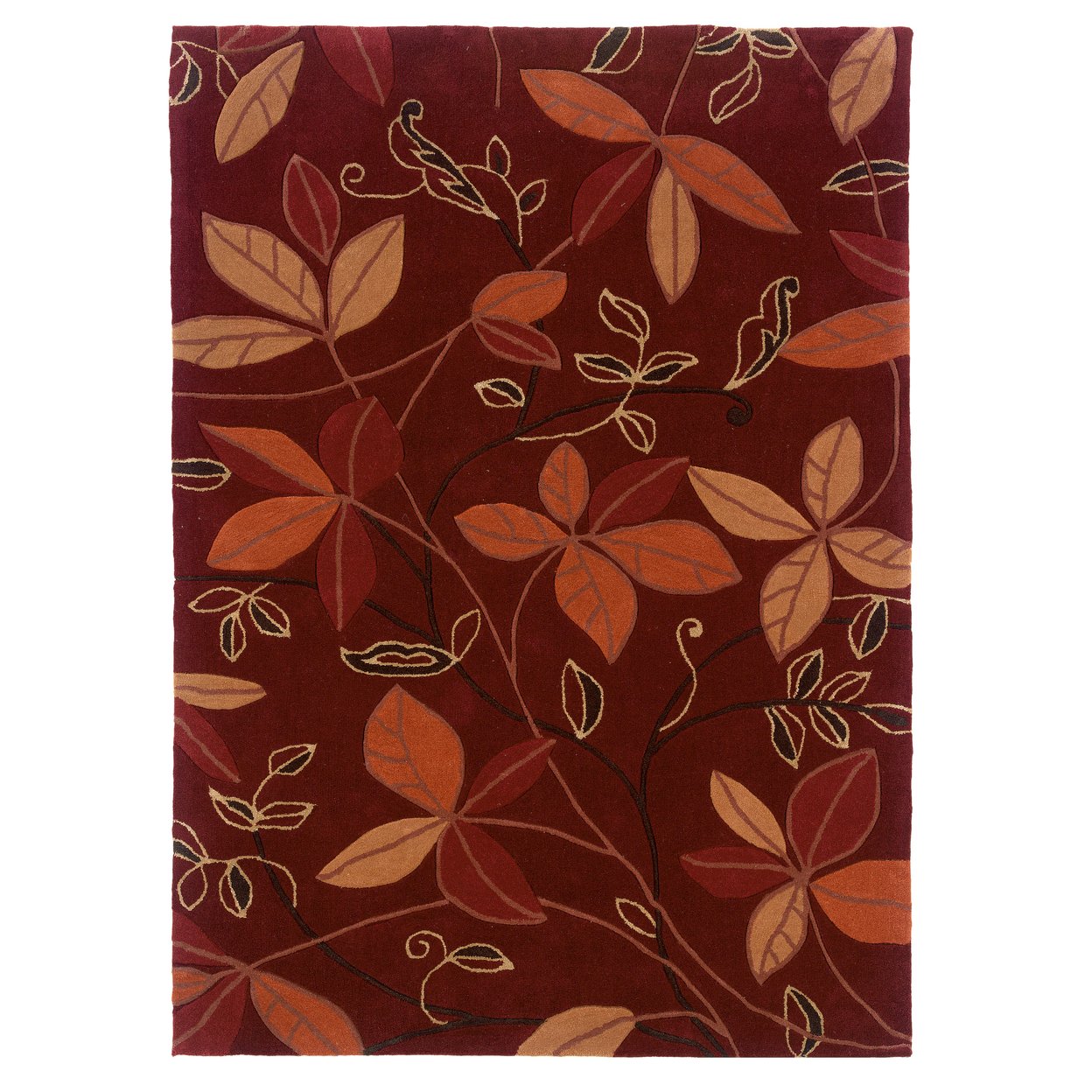Trio Floating Rug Garnet 8X10 Transitional Contemporary | Michaels