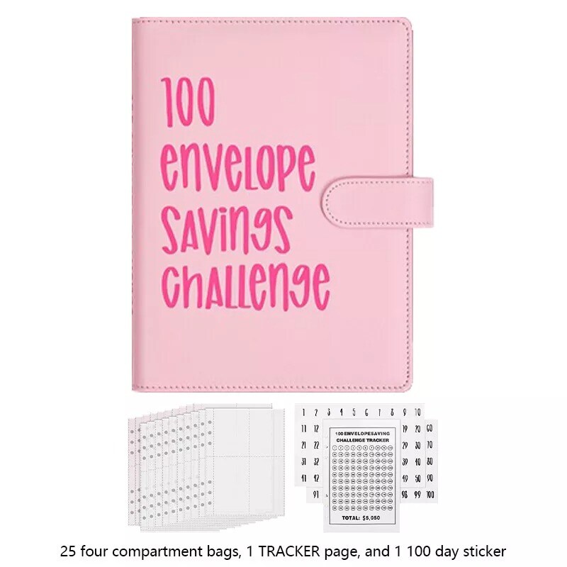 100 Envelopes Challenge Budget Planner