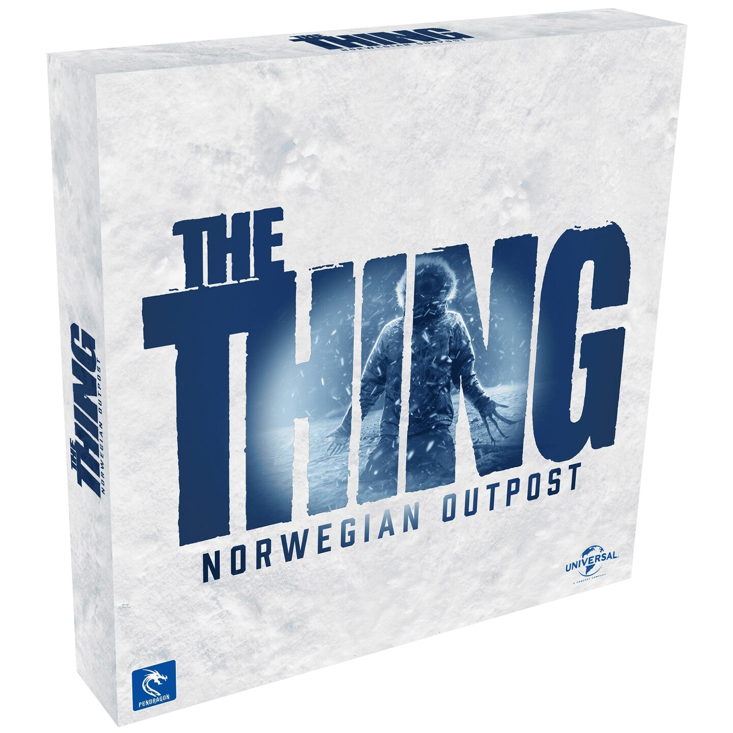Pendragon Studios: The Thing: Norwegian Outpost - Expansion To The Thing: Board Game, Horror Strategy Game, Ages 13+, 1-8 Players, 60-120 Min