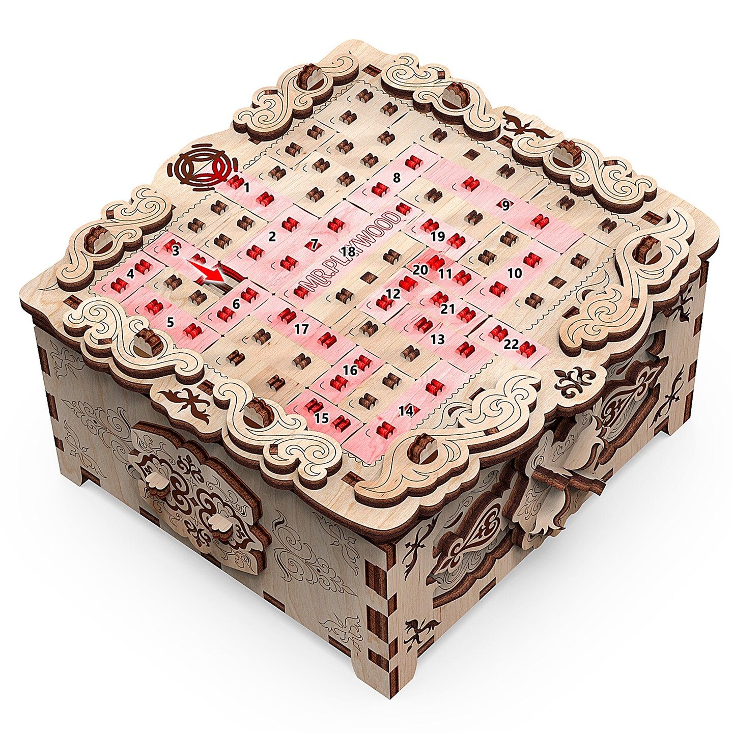 Secret Box Floral Fantasy 3D Puzzle